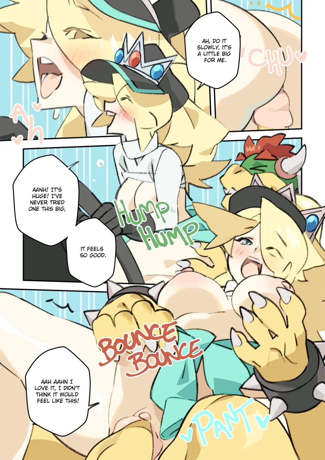Drift into Rosalina's Galaxy Porn Comics english 07