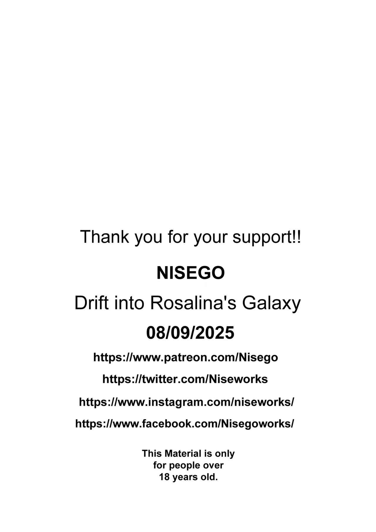 Drift into Rosalina's Galaxy Porn Comics english 17