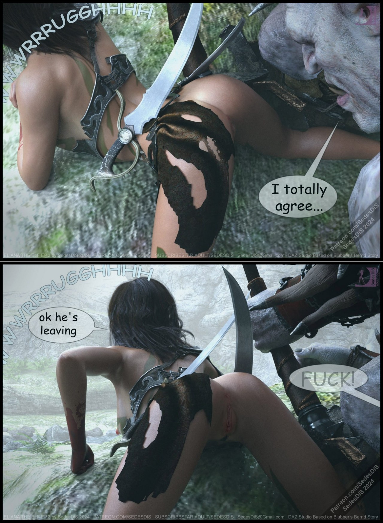 Eliana The Elf Part 2 Porn Comics english 61