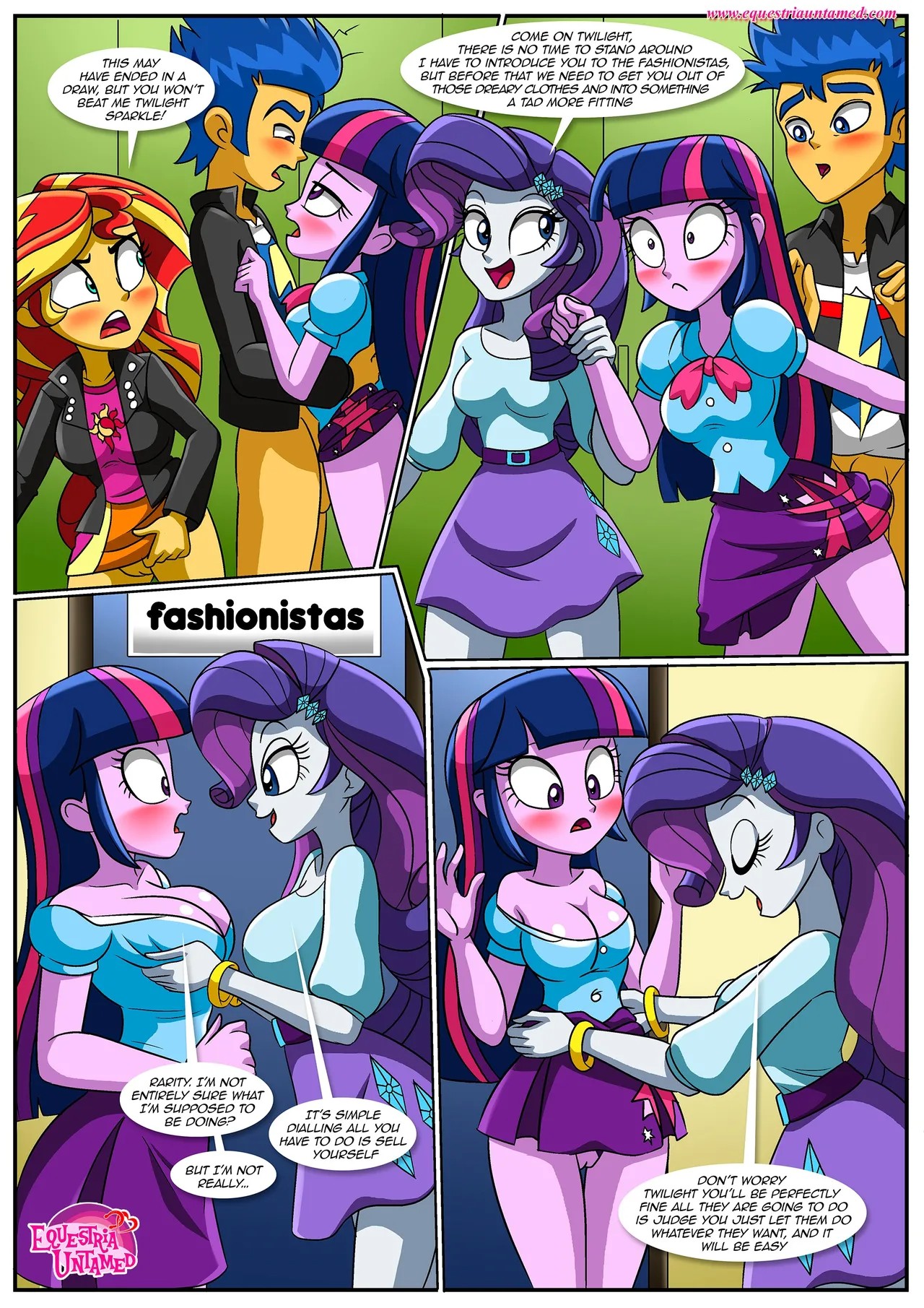 Equestria Girls Unleashed Part 3 Porn Comics english 06