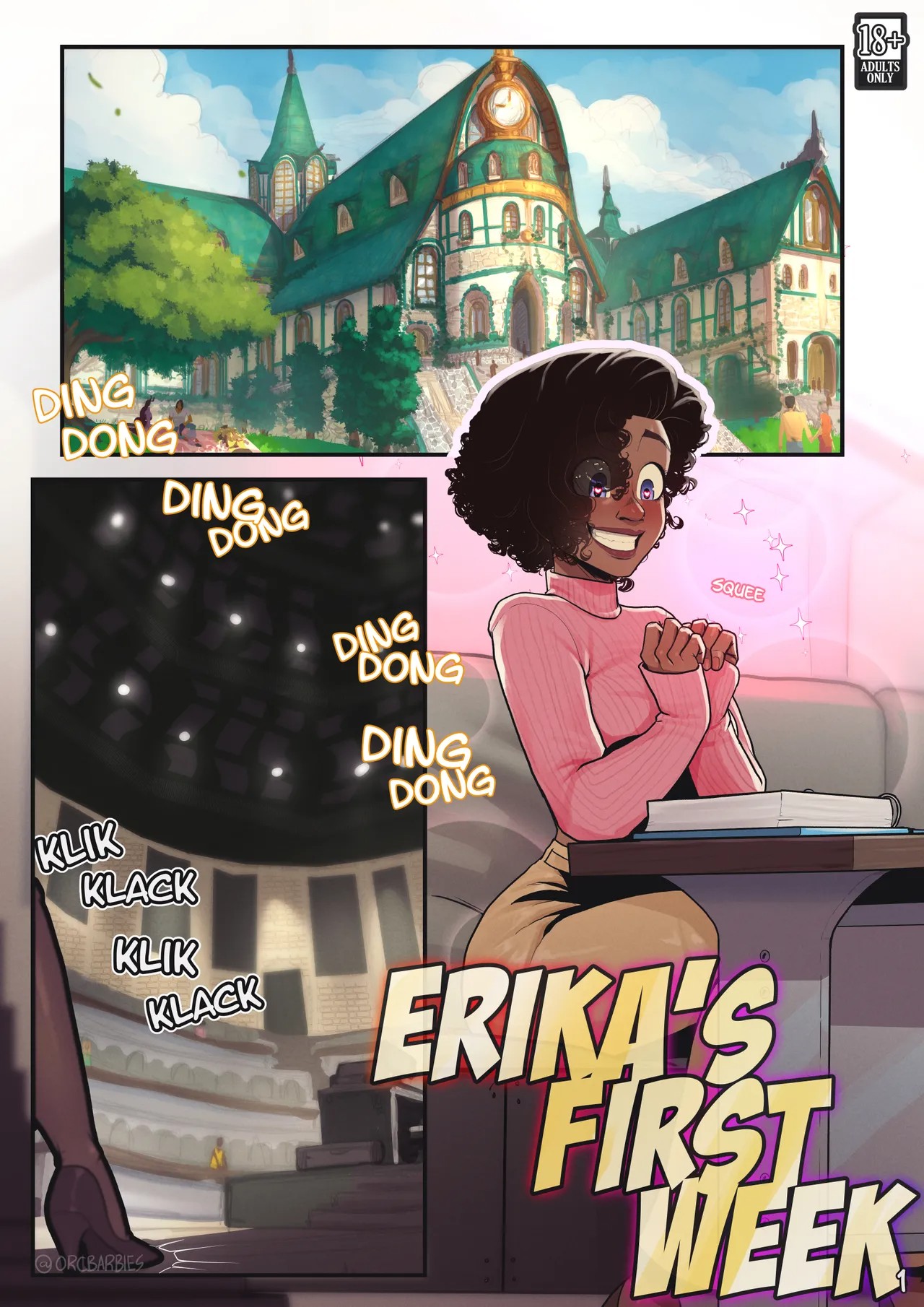 Erika's First Week Porn Comics english 13