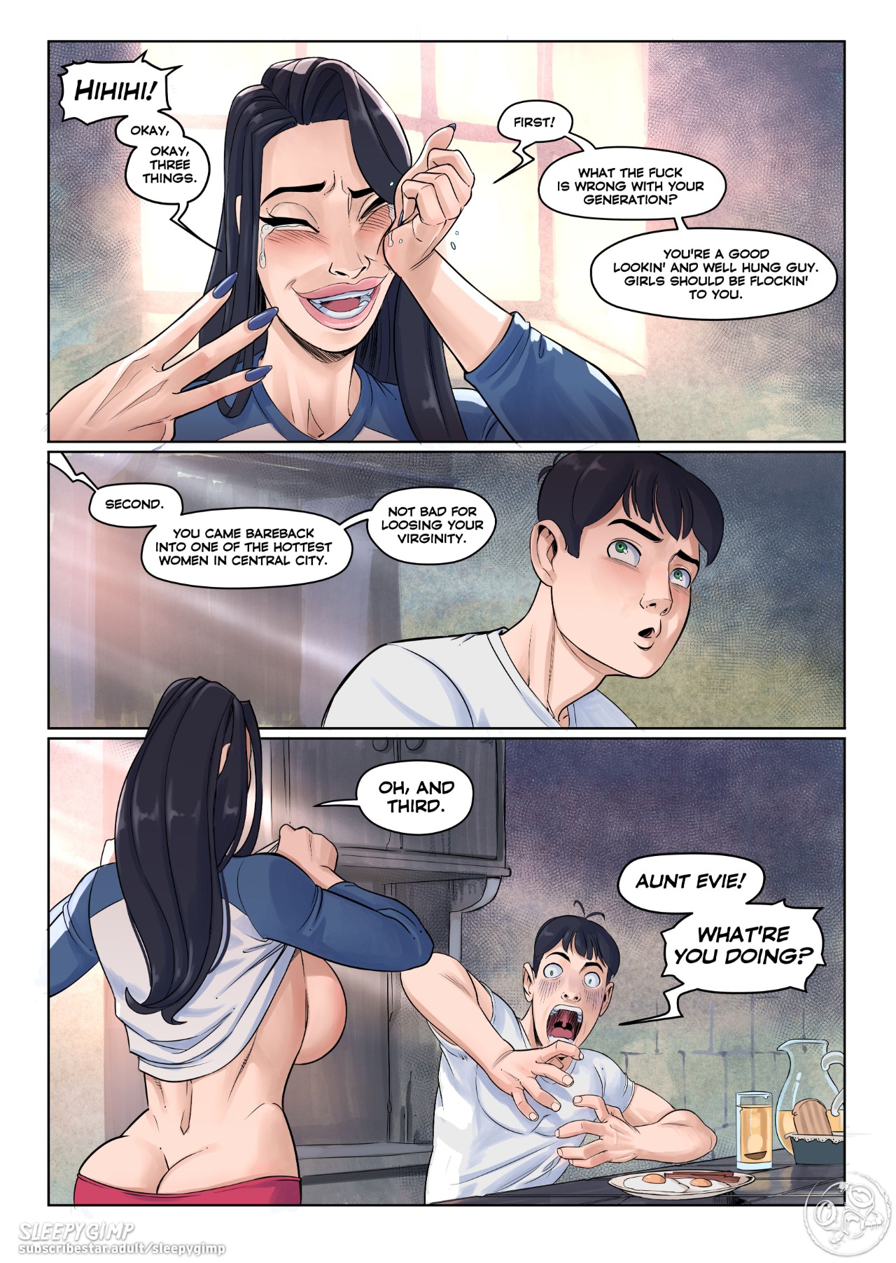 Family Values Part 4: On The Hook Porn Comics english 06