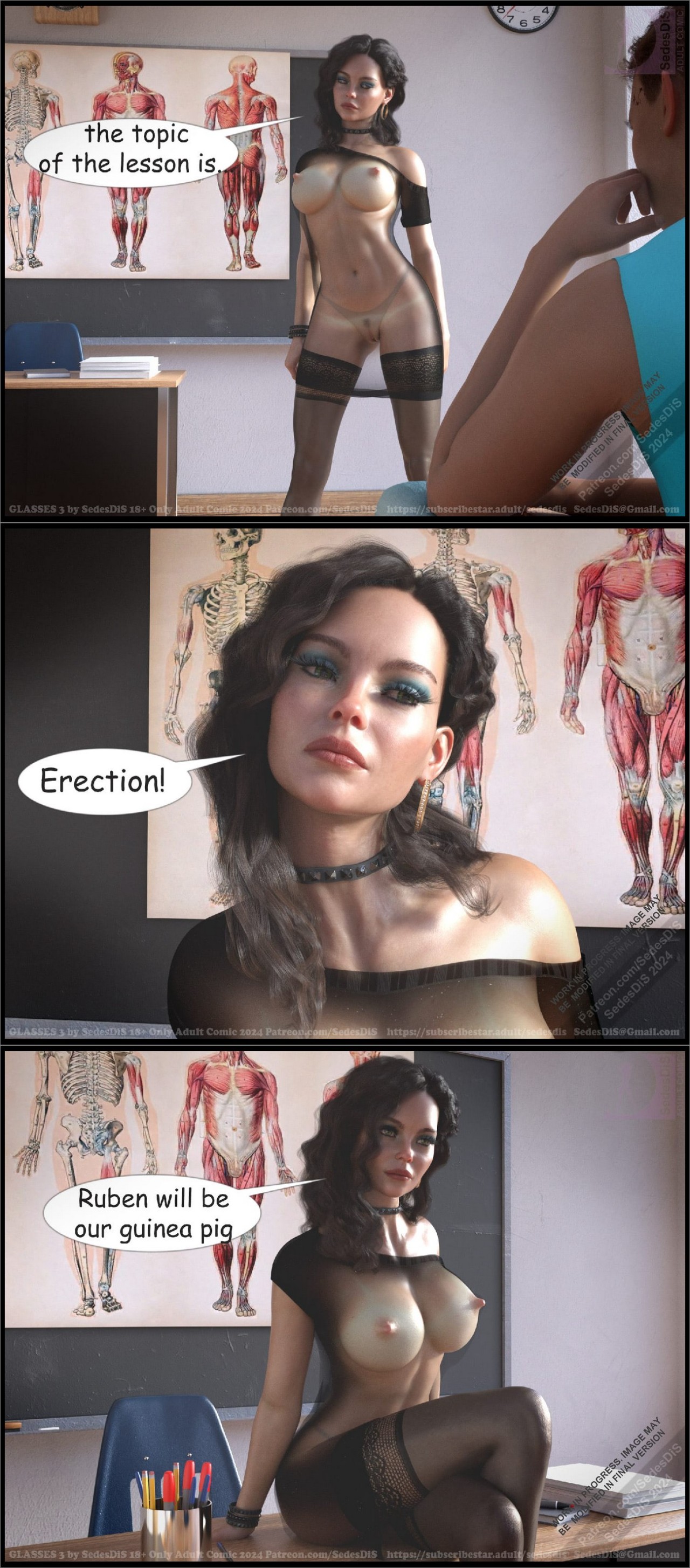 Glasses By SedesDiS Part 3 Porn Comics english 45