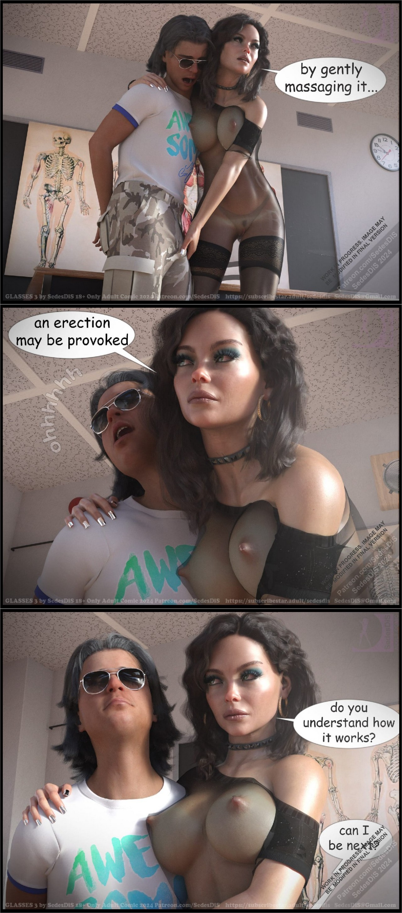 Glasses By SedesDiS Part 3 Porn Comics english 52