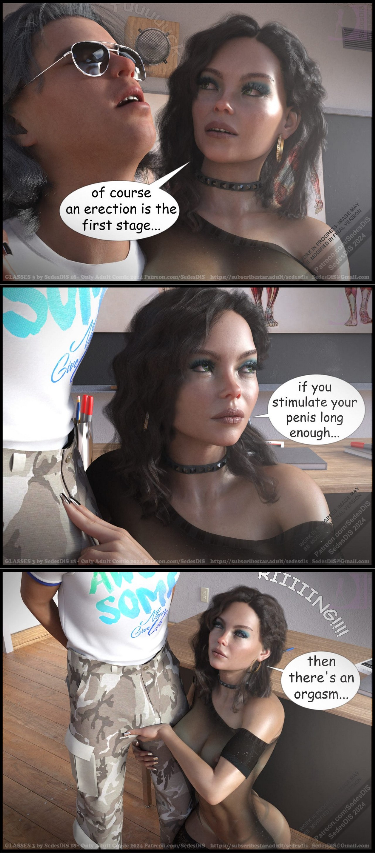 Glasses By SedesDiS Part 3 Porn Comics english 53