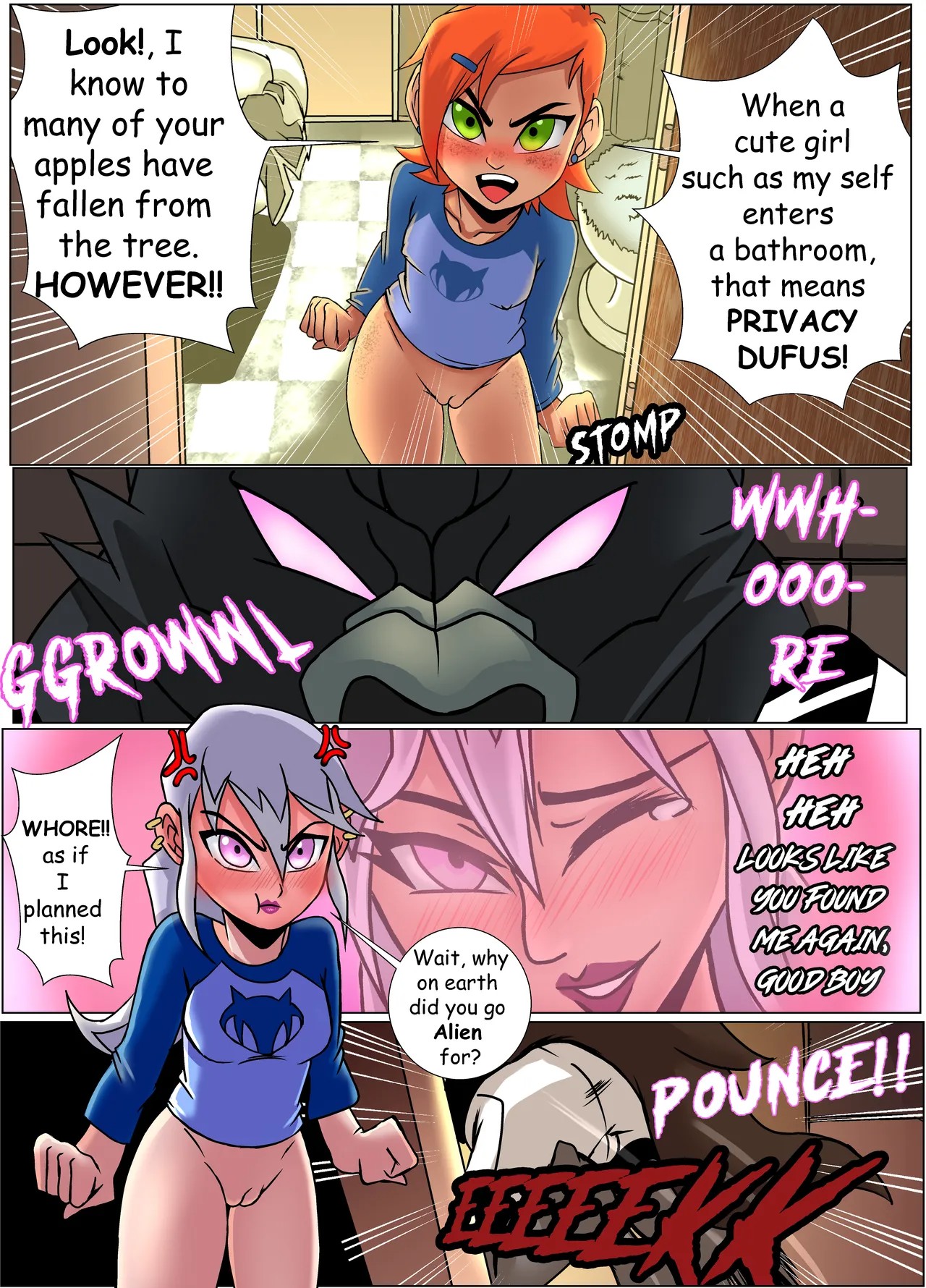 Gwen's Break Porn Comics english 35