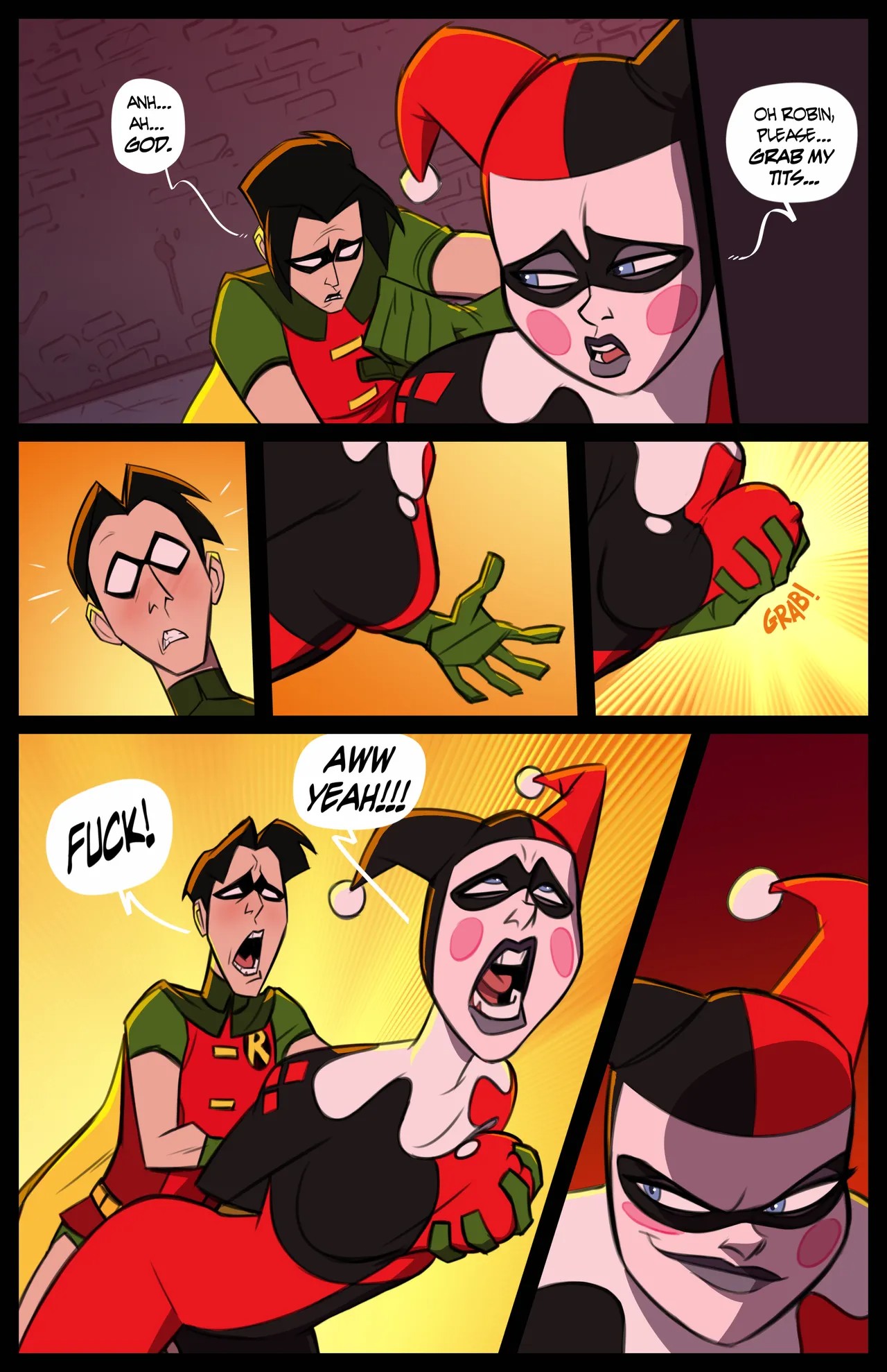 Harley Quinn & Jason Todd Porn Comics english 05