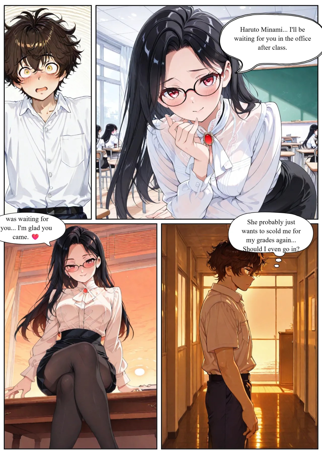 Haruto's School Life Porn Comics english 02