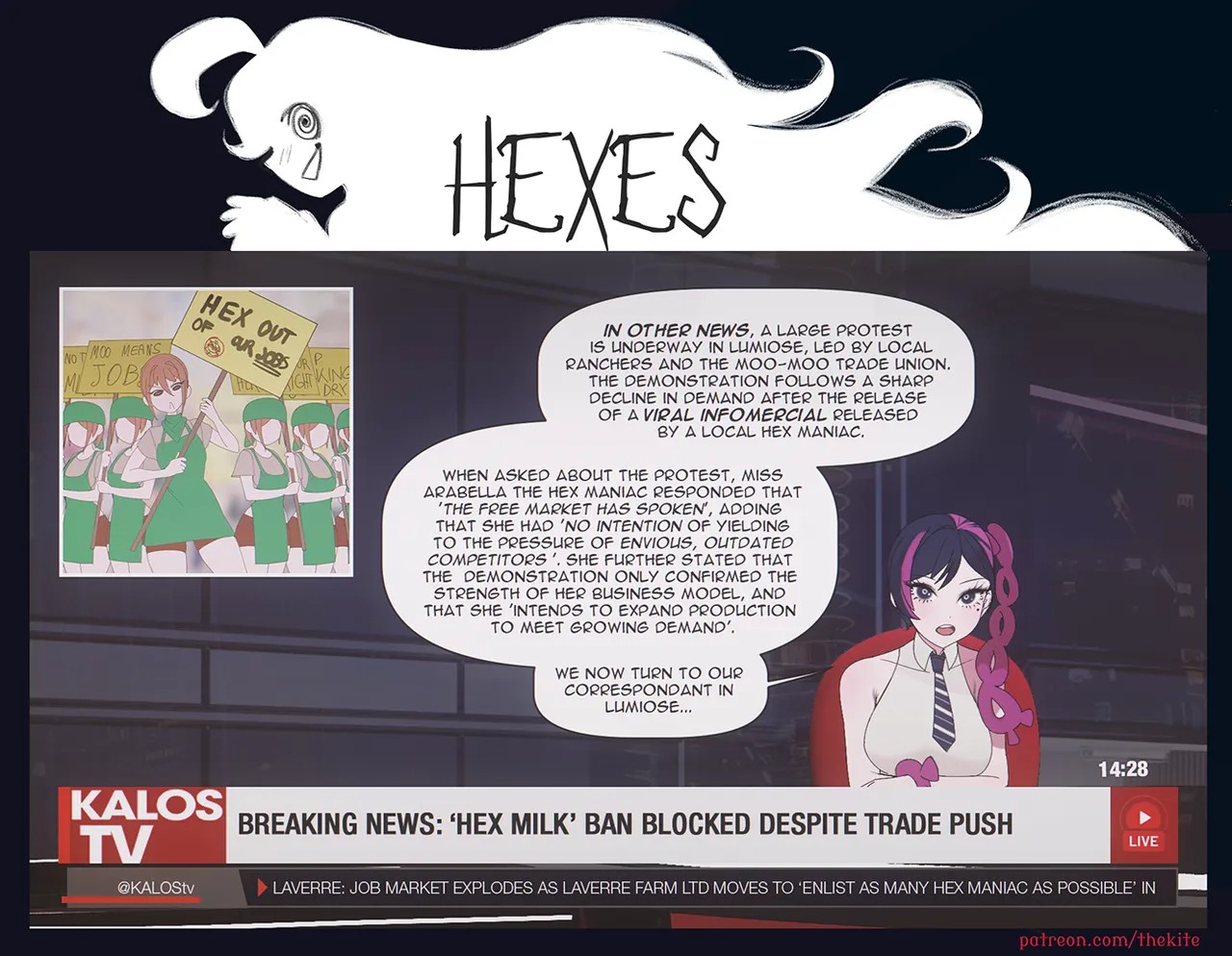 HEXES By The Kite Porn Comics english 22