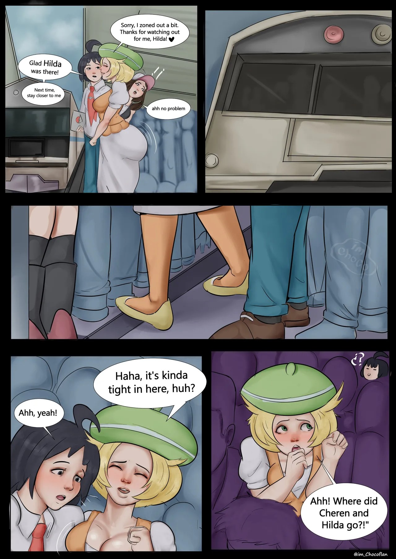 Hilda & Bianca Porn Comics english 02