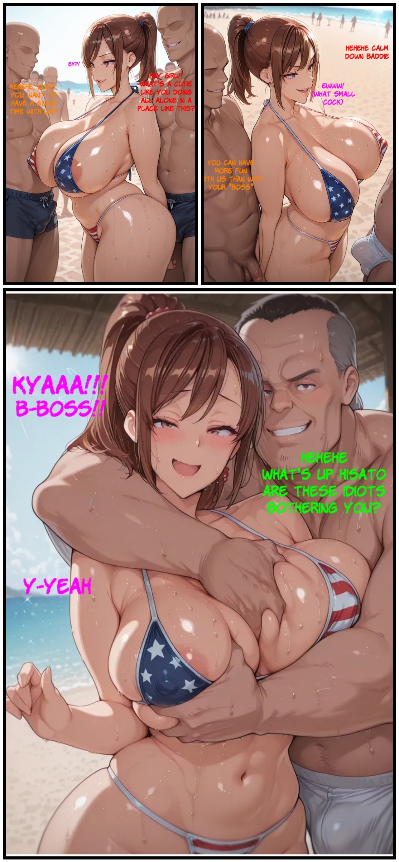 Hisato And Her Husband's Boss Part 2 Porn Comics english 07