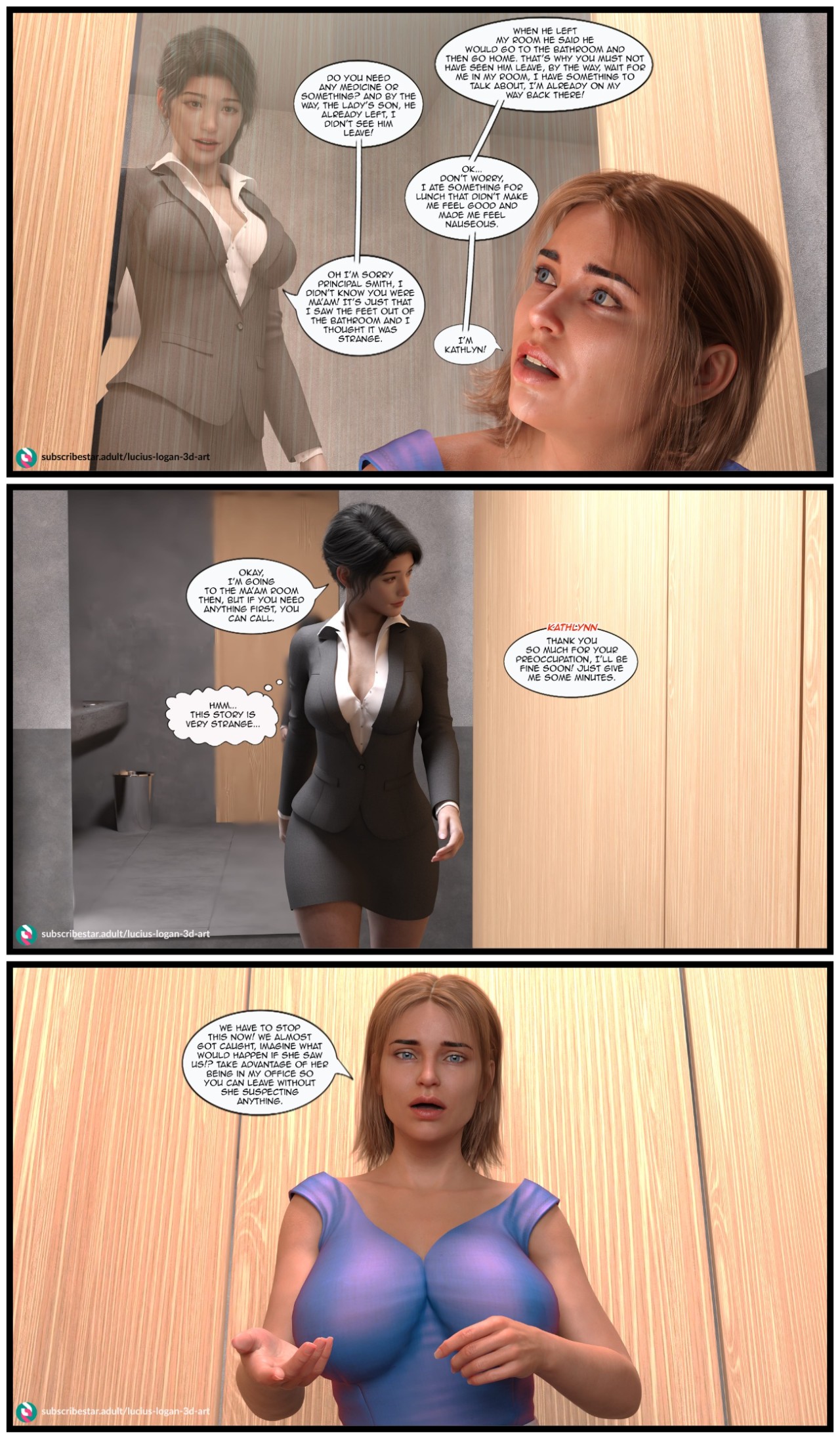 Homework By Lucius Logan Part 2 Porn Comics english 11