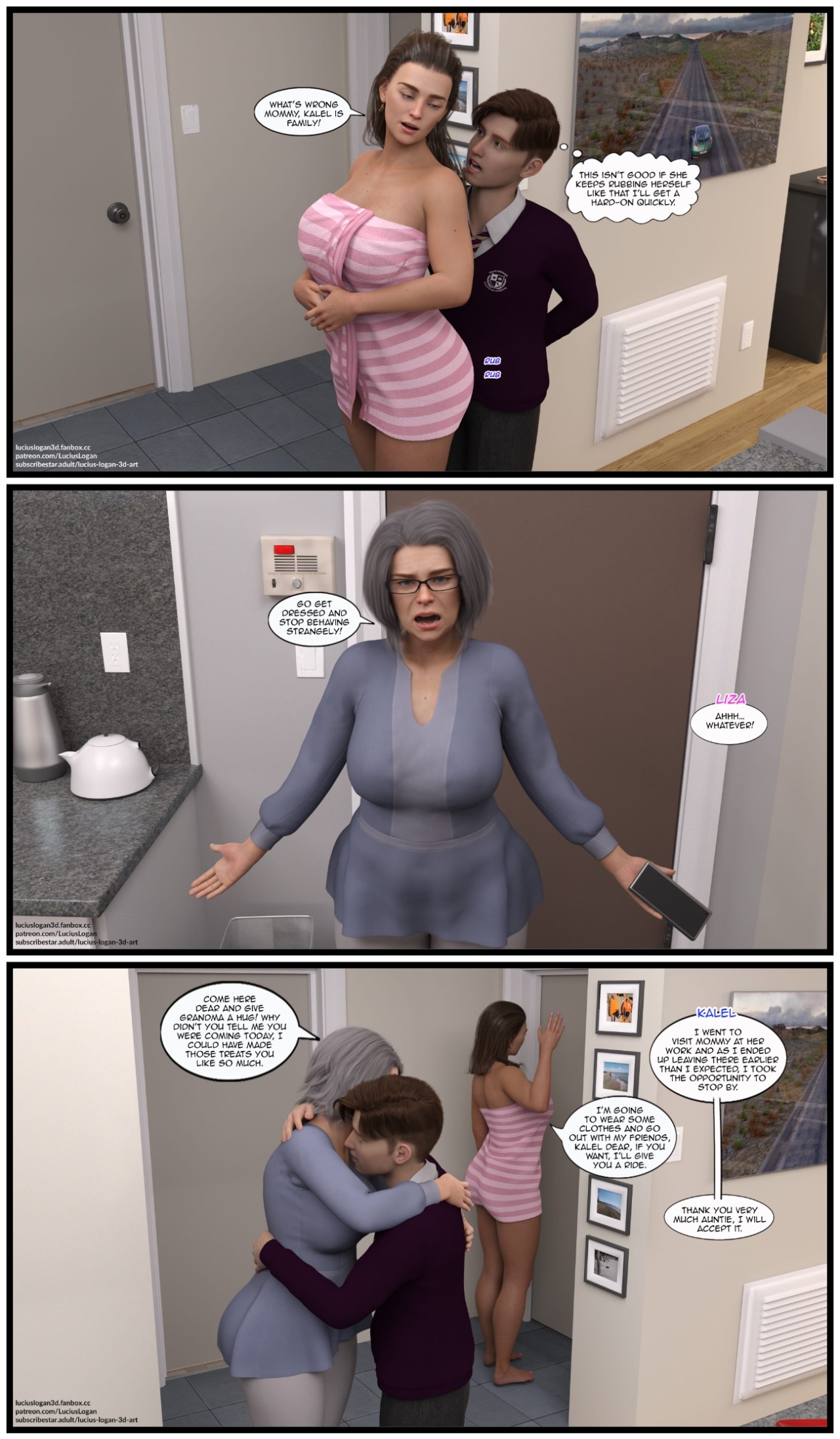 Homework By Lucius Logan Part 2 Porn Comics english 28