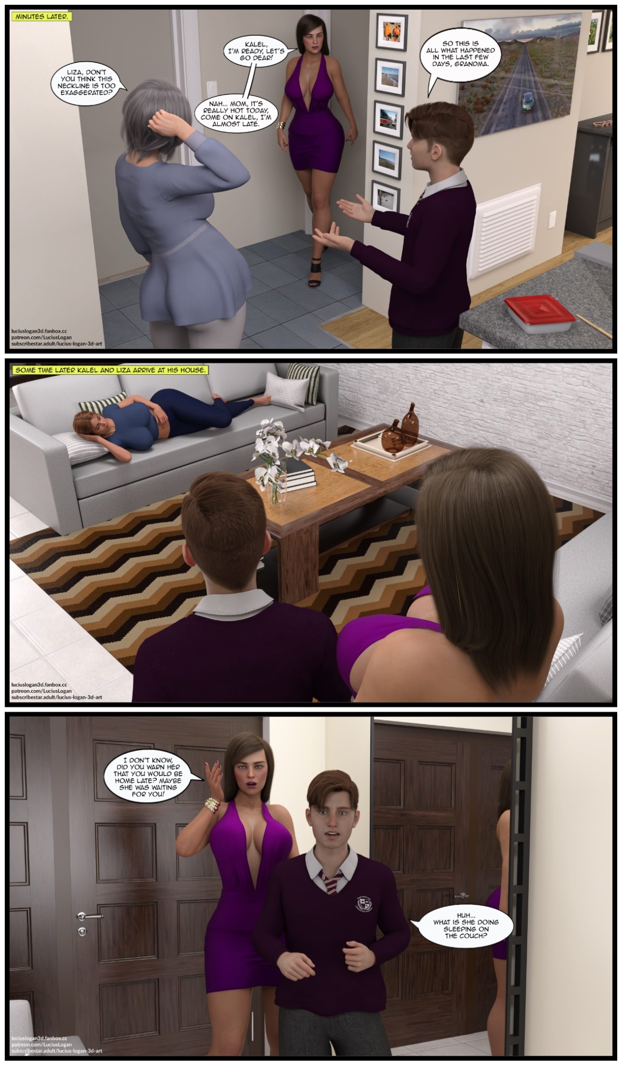 Homework By Lucius Logan Part 2 Porn Comics english 29
