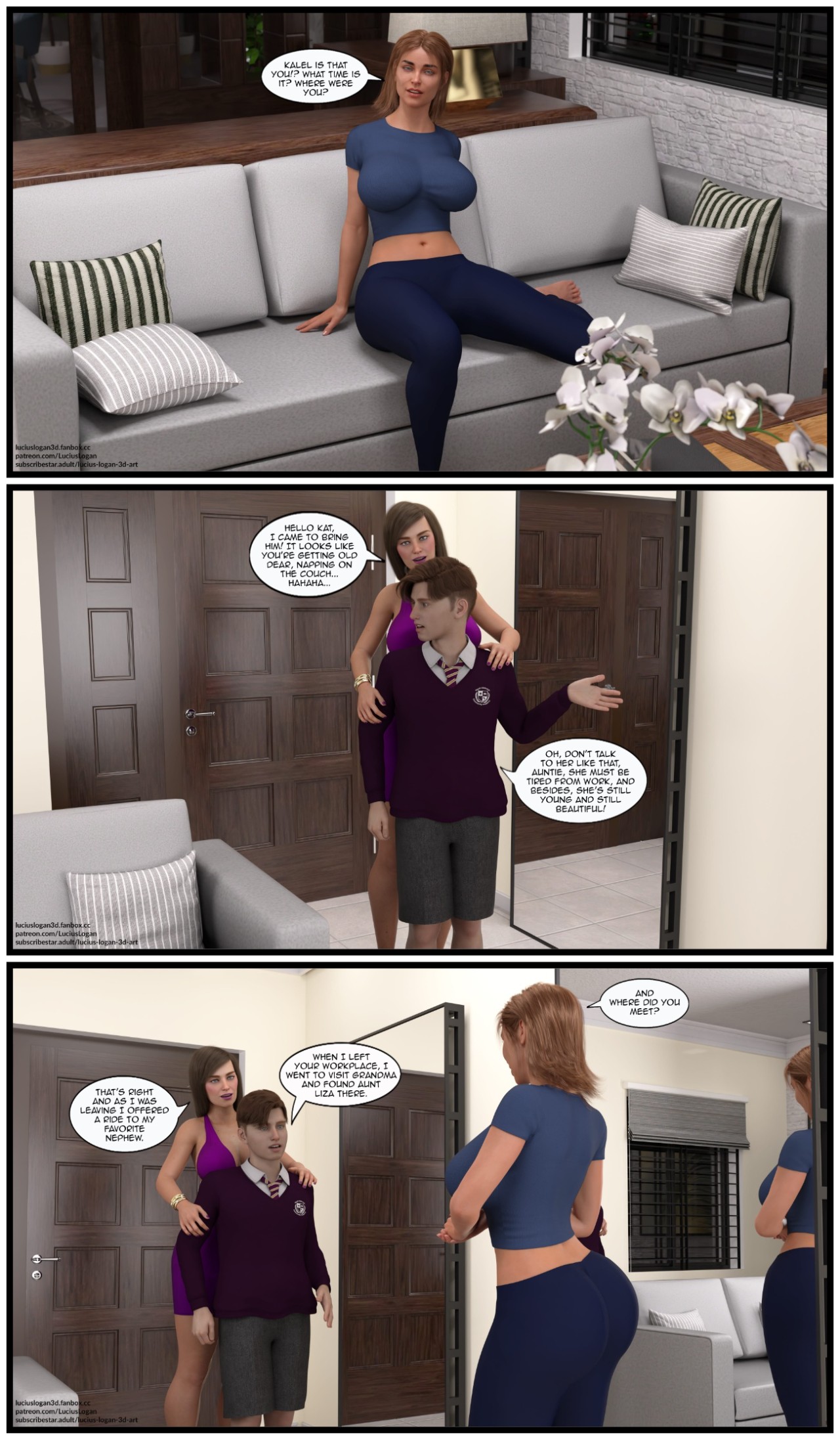 Homework By Lucius Logan Part 2 Porn Comics english 30