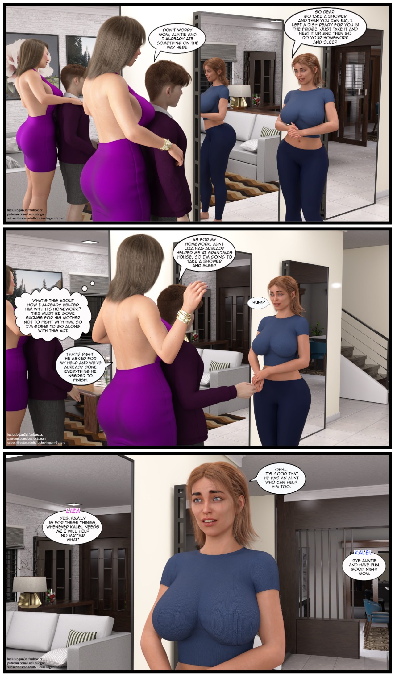 Homework By Lucius Logan Part 2 Porn Comics english 31
