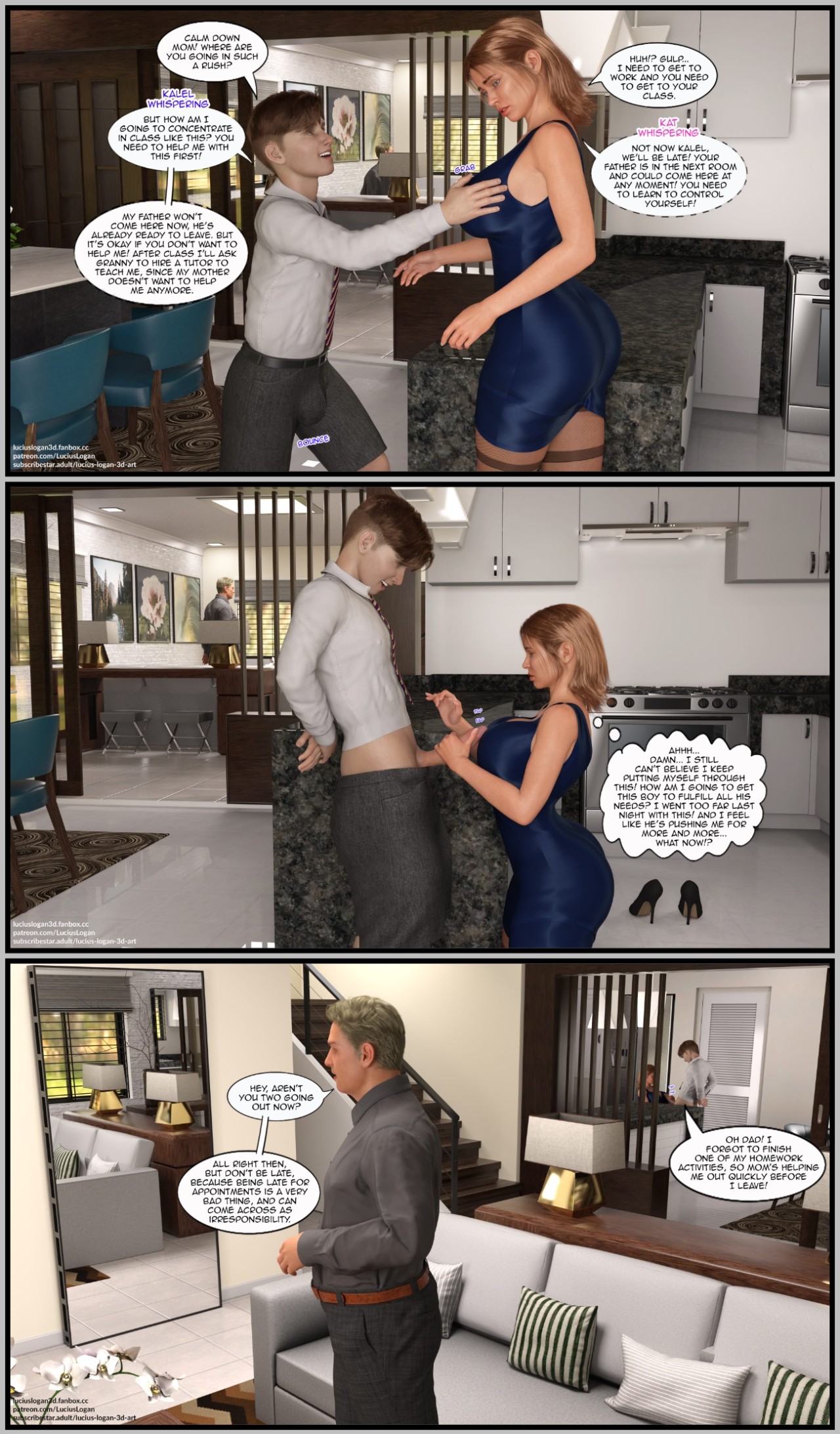 Homework By Lucius Logan Part 3 Porn Comics english 13
