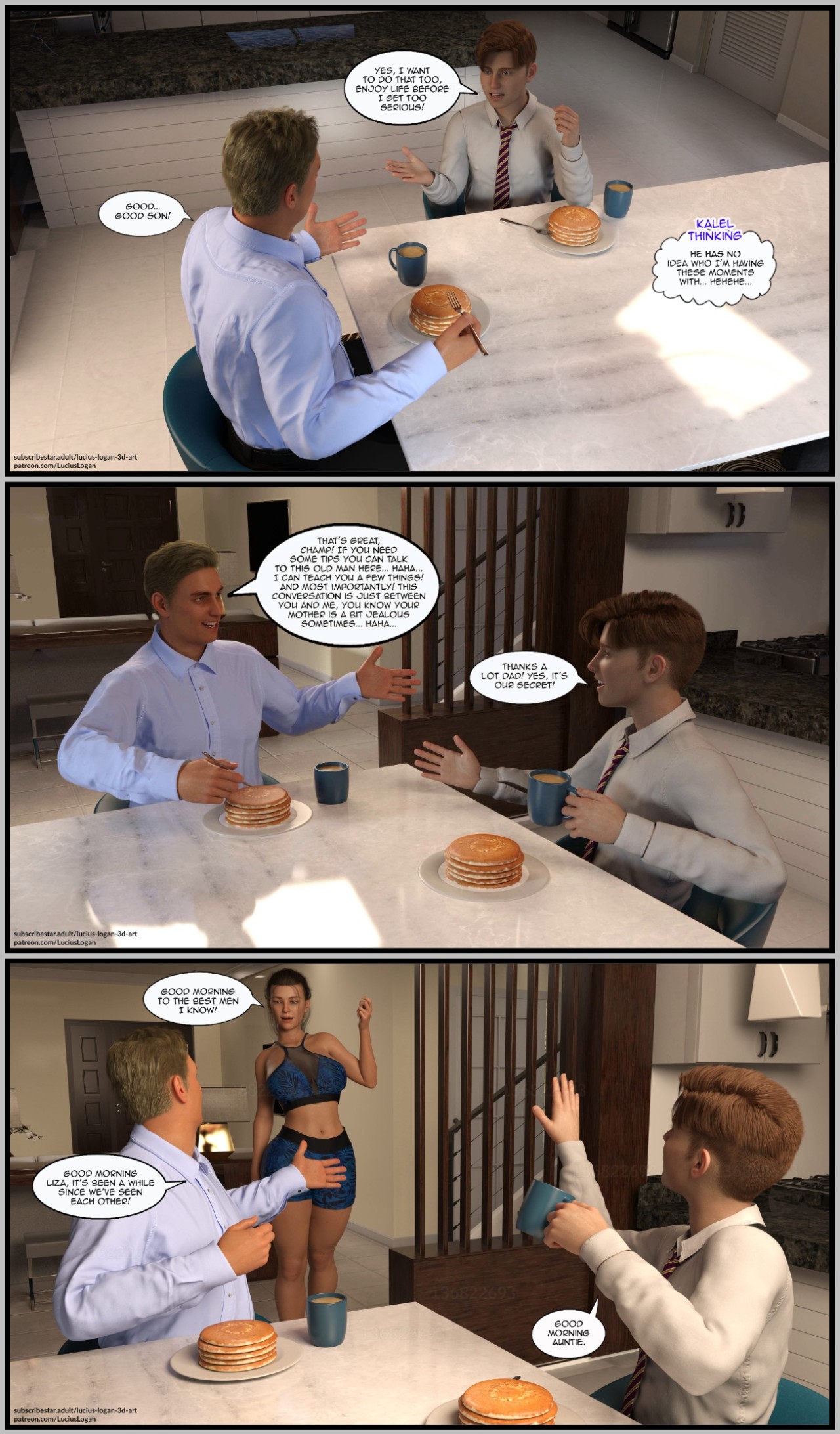 Homework By Lucius Logan Part 3 Porn Comics english 28