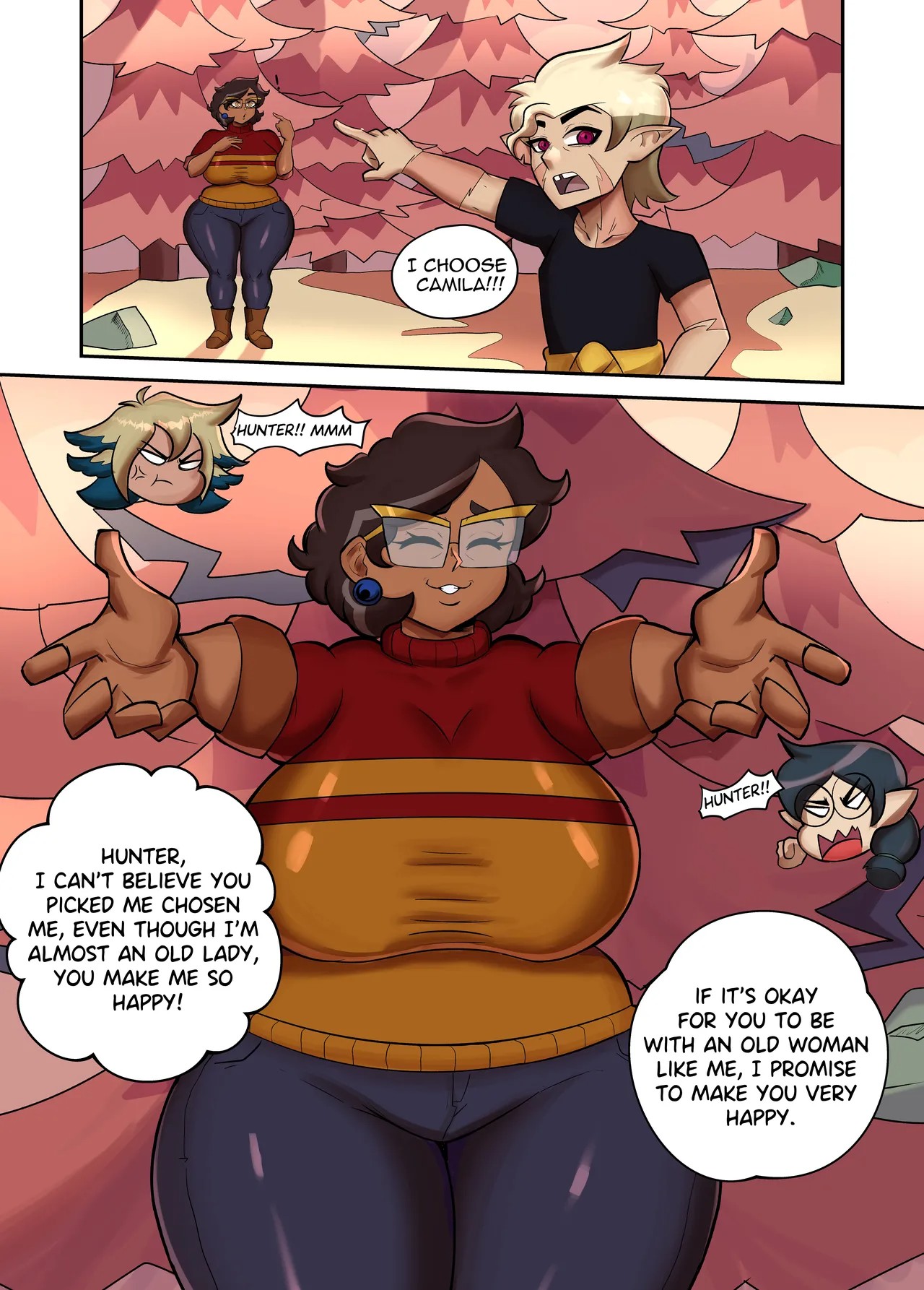 Hunter's Happy Wish Porn Comics english 03