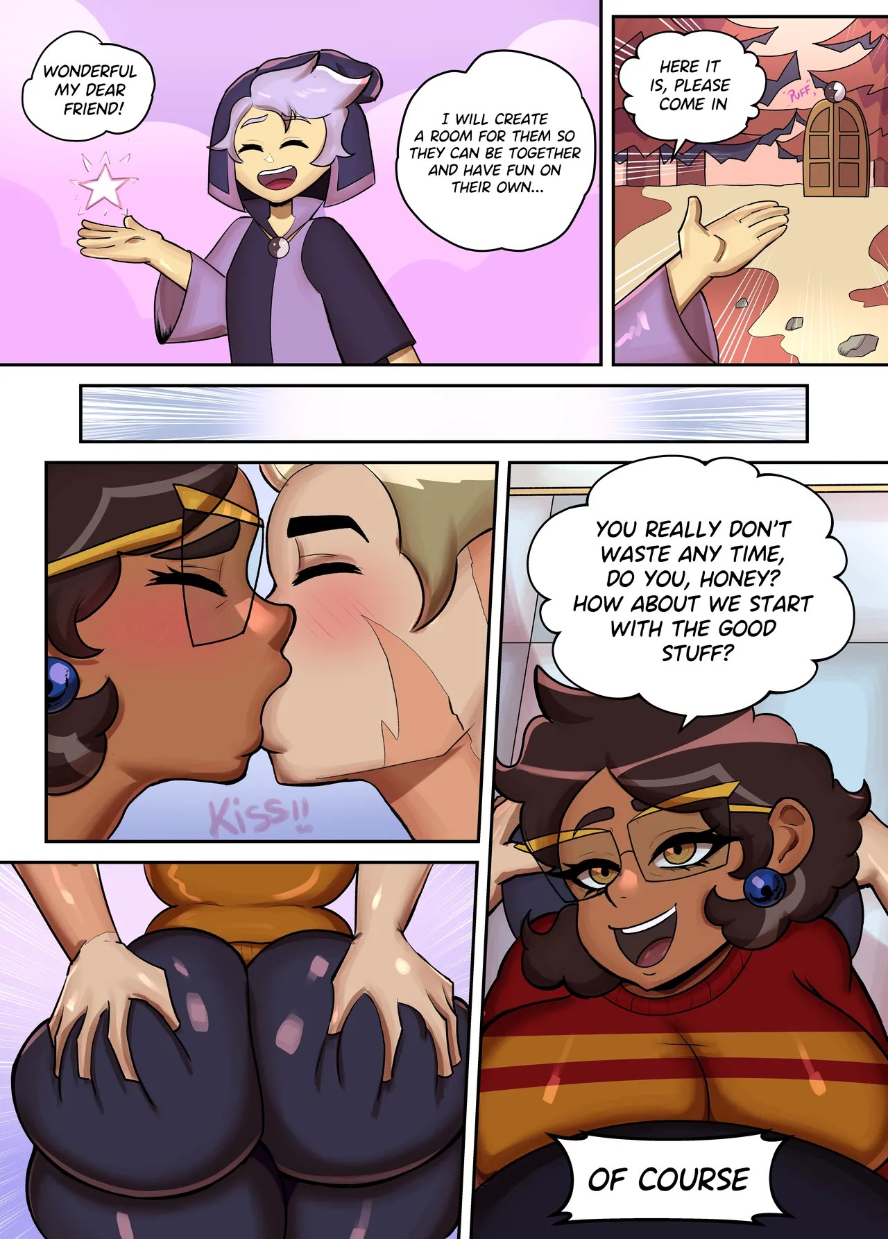Hunter's Happy Wish Porn Comics english 04