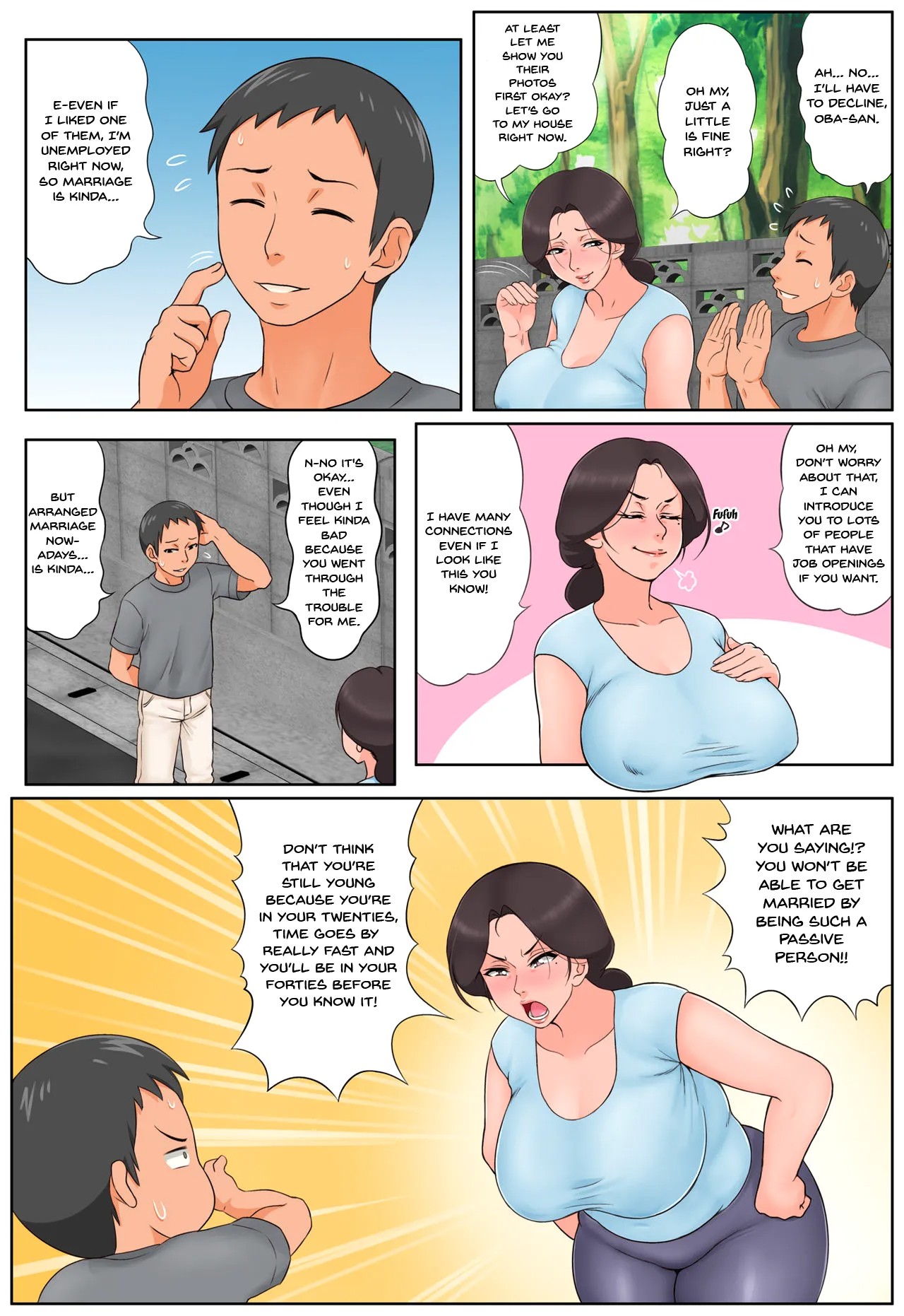 I Got The Neighbor Lady Who Has Been Nice To Me Ever Since I Was Little To Fall For Me And Let Me Fuck Her! Porn Comics english 03