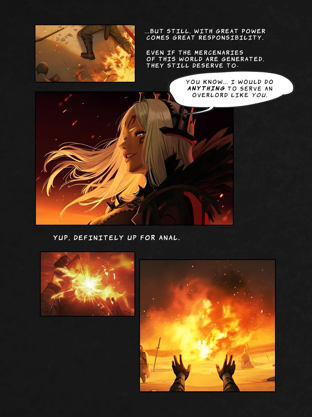 I Reincarnated Into a Fire Emblem Isekai And Made a Deal with The Villainess For ANAL Porn Comics english 08