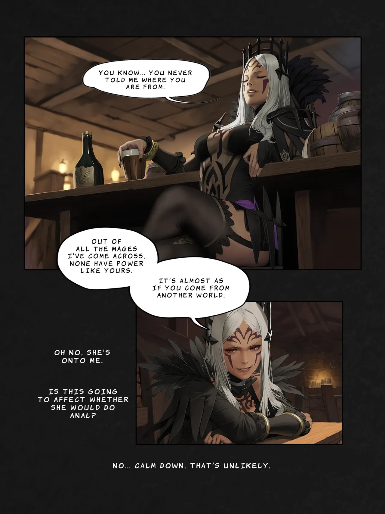 I Reincarnated Into a Fire Emblem Isekai And Made a Deal with The Villainess For ANAL Porn Comics english 14