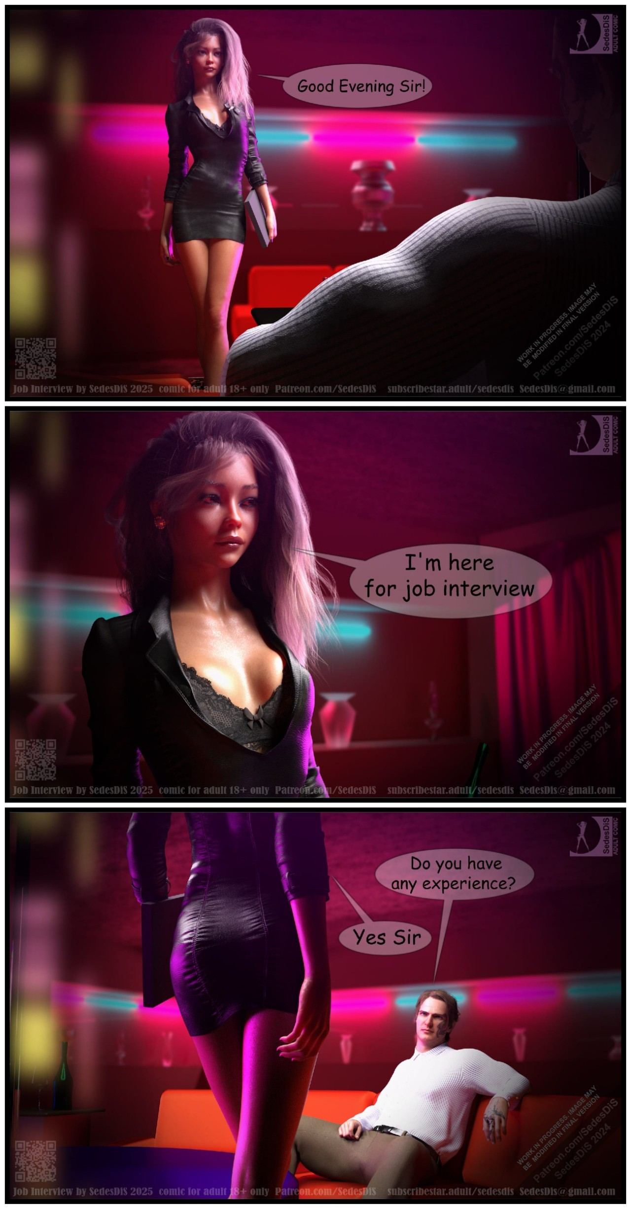 Job Interview By SedesDiS Porn Comics english 02