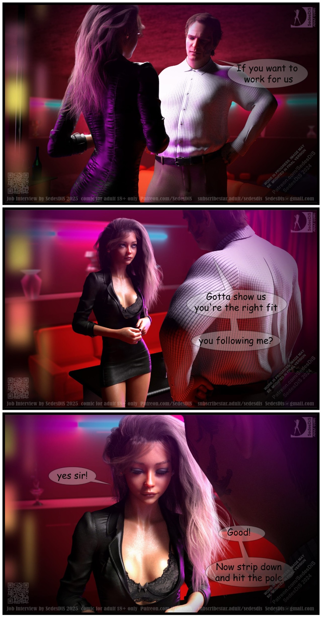 Job Interview By SedesDiS Porn Comics english 04