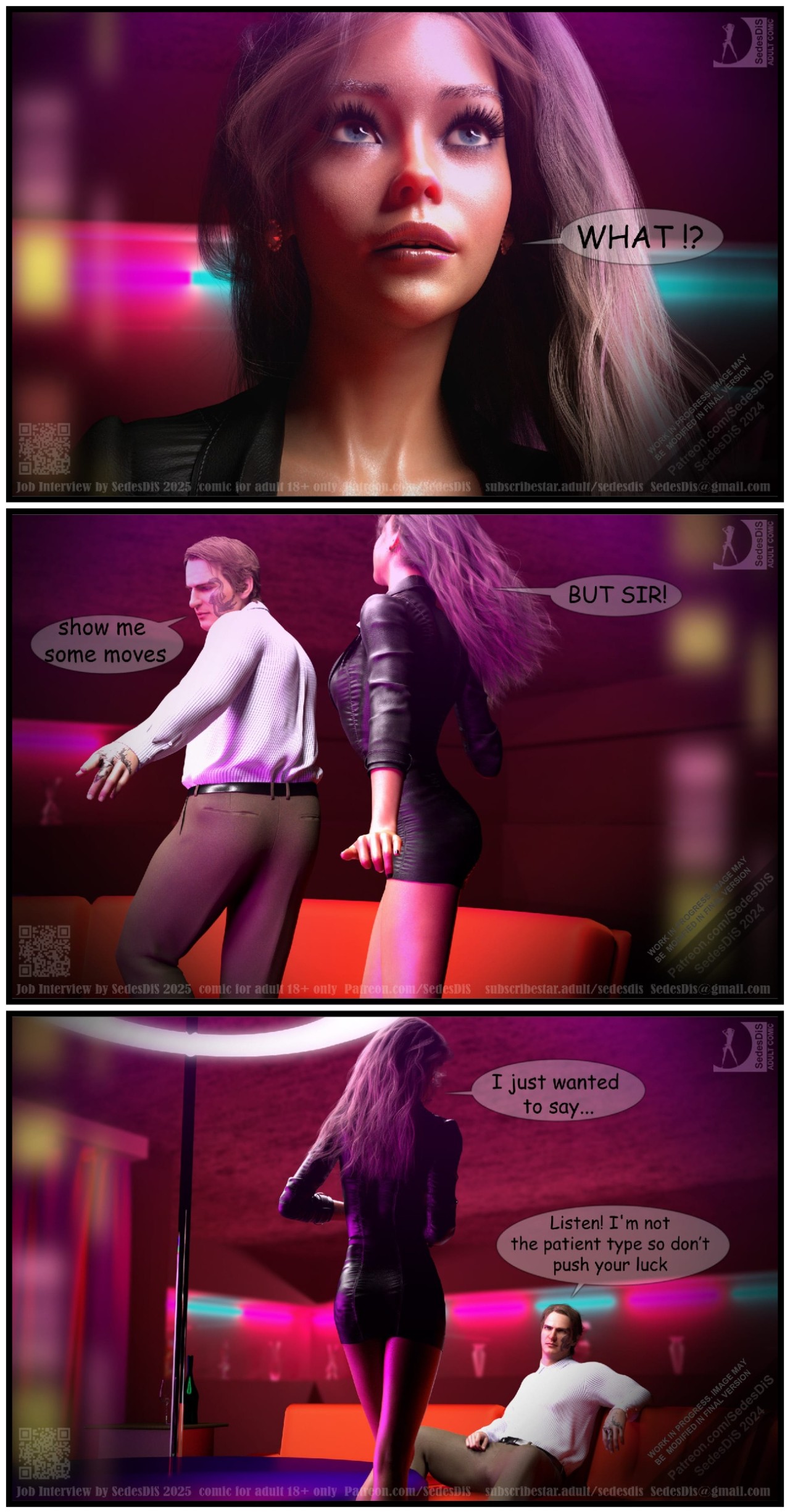 Job Interview By SedesDiS Porn Comics english 05