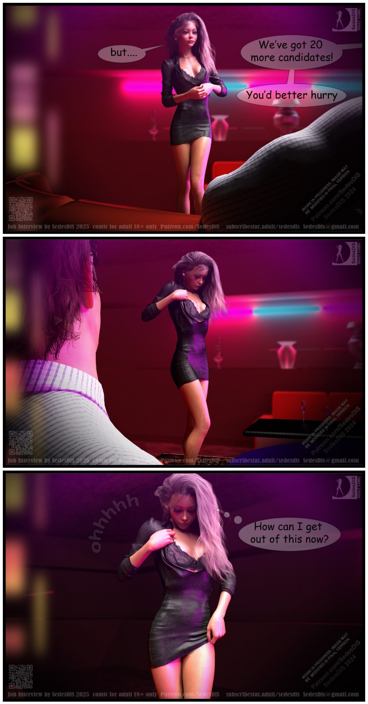 Job Interview By SedesDiS Porn Comics english 06
