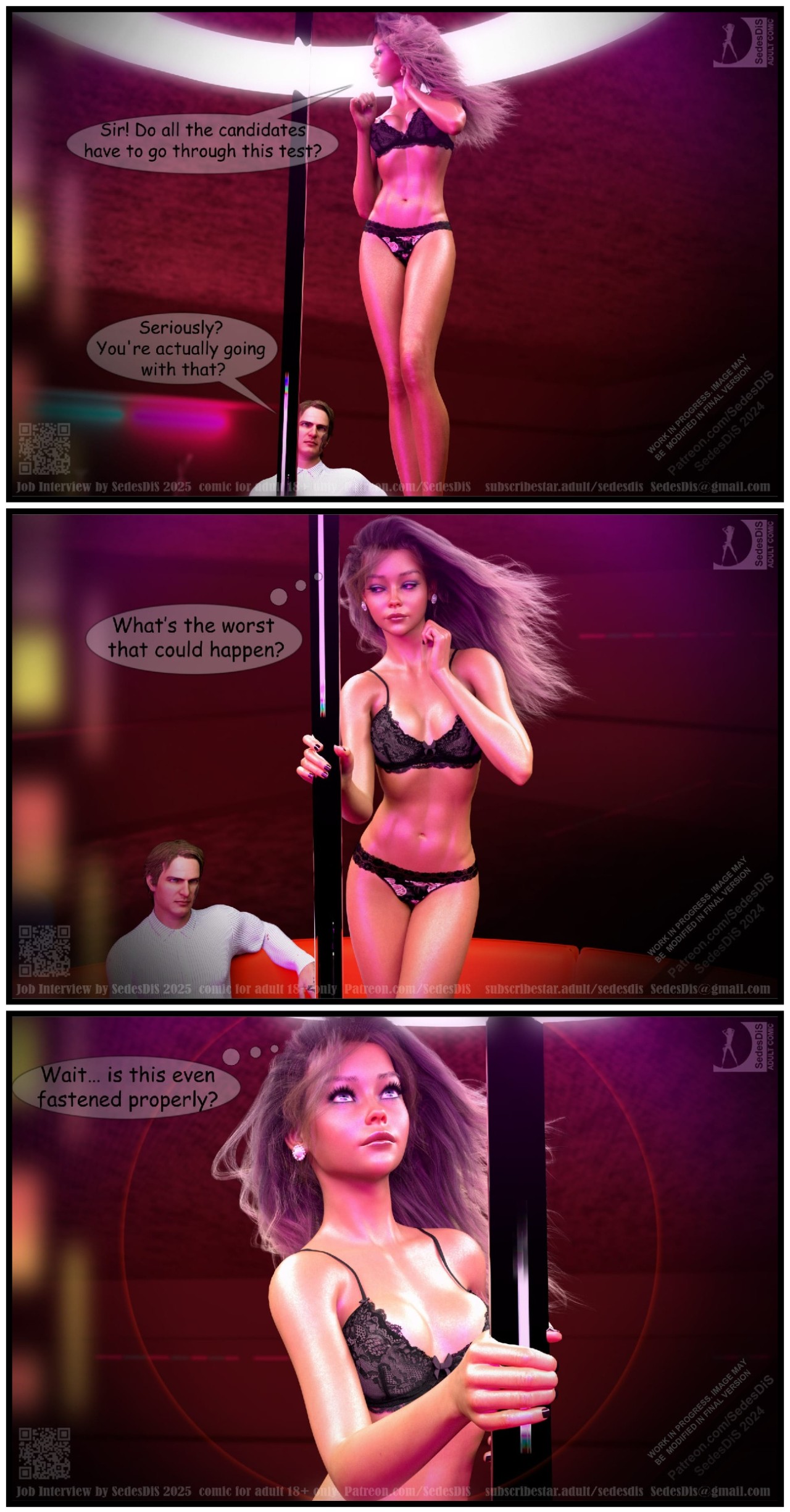 Job Interview By SedesDiS Porn Comics english 08
