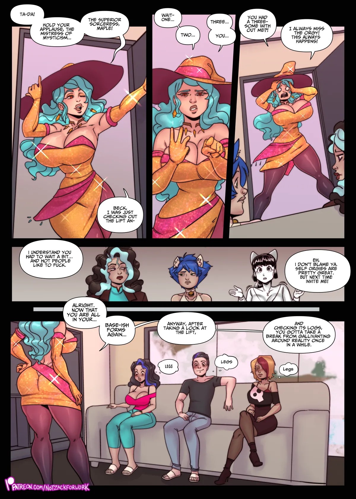Lift And Separate Part 3 Porn Comics english 25