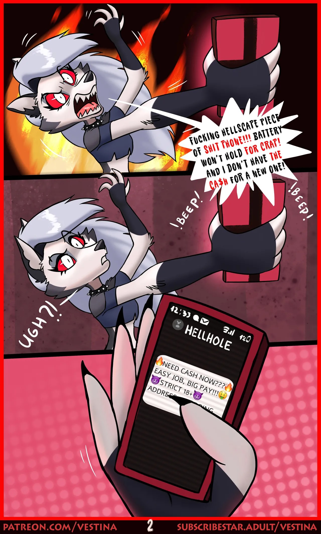 Loona's Hellhole Hustle Porn Comics english 02