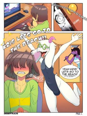 Love Beach By DesertKaiju Porn Comics english 02