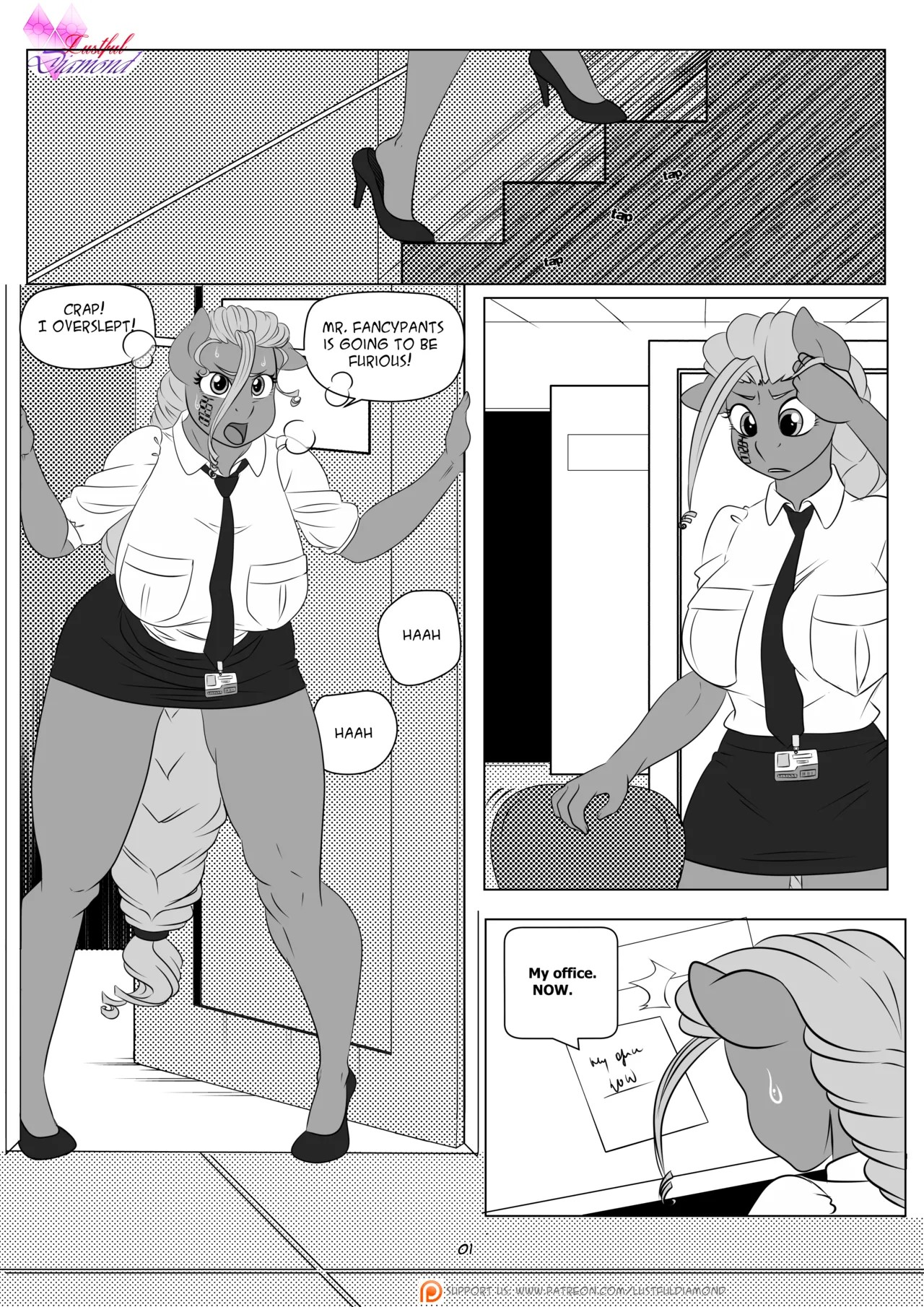 Lustful Diamond: Tardy Porn Comics english 03