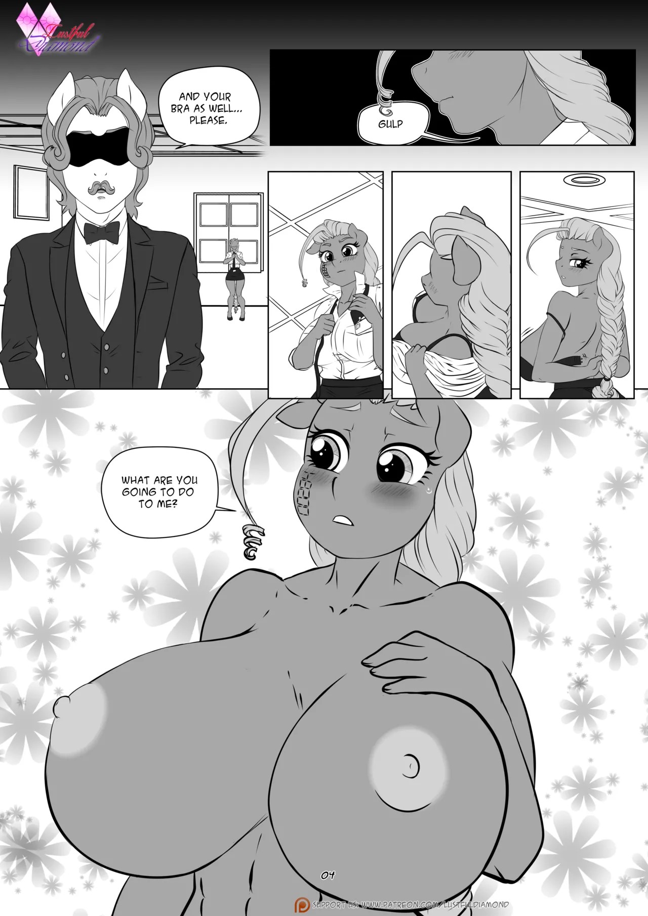 Lustful Diamond: Tardy Porn Comics english 06
