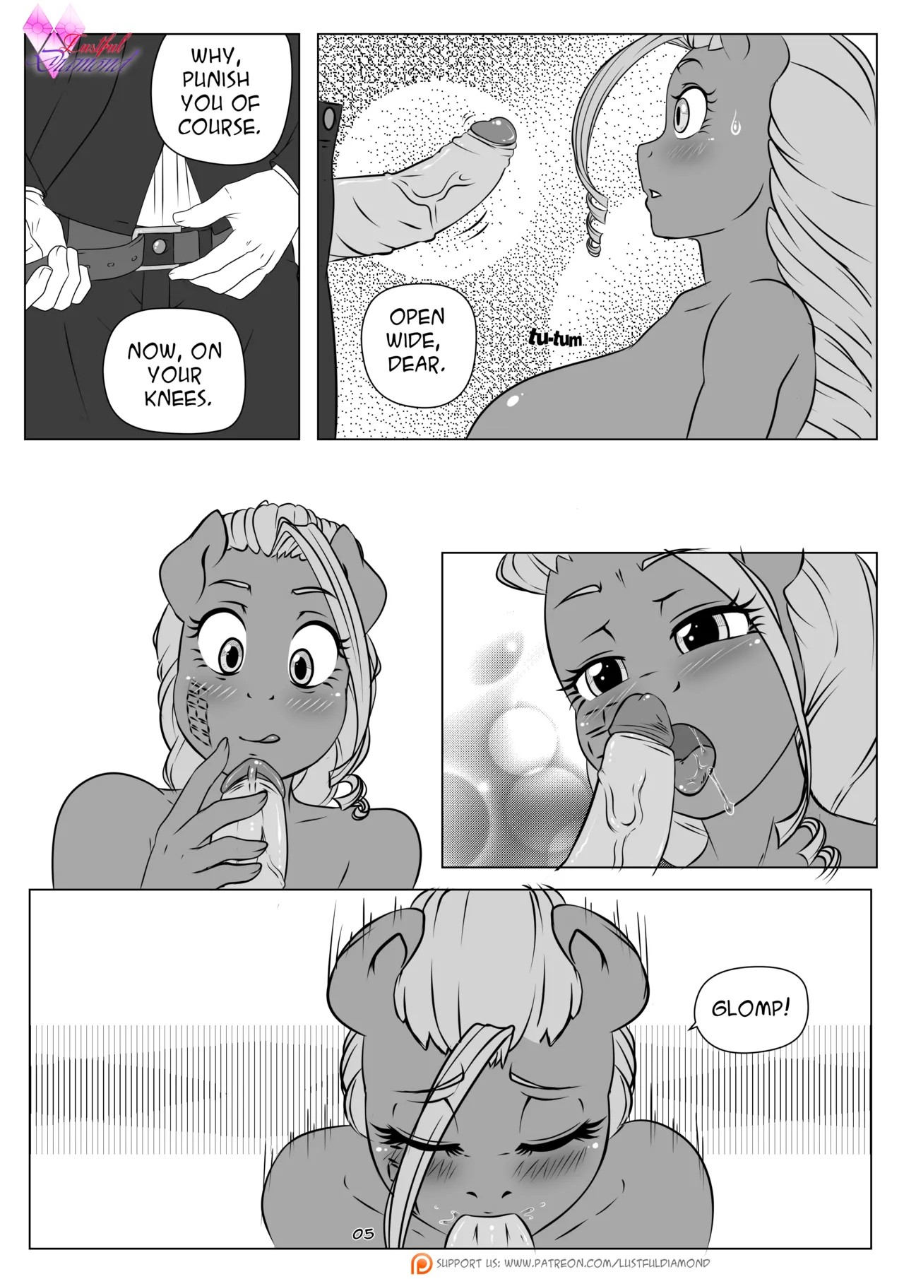 Lustful Diamond: Tardy Porn Comics english 07