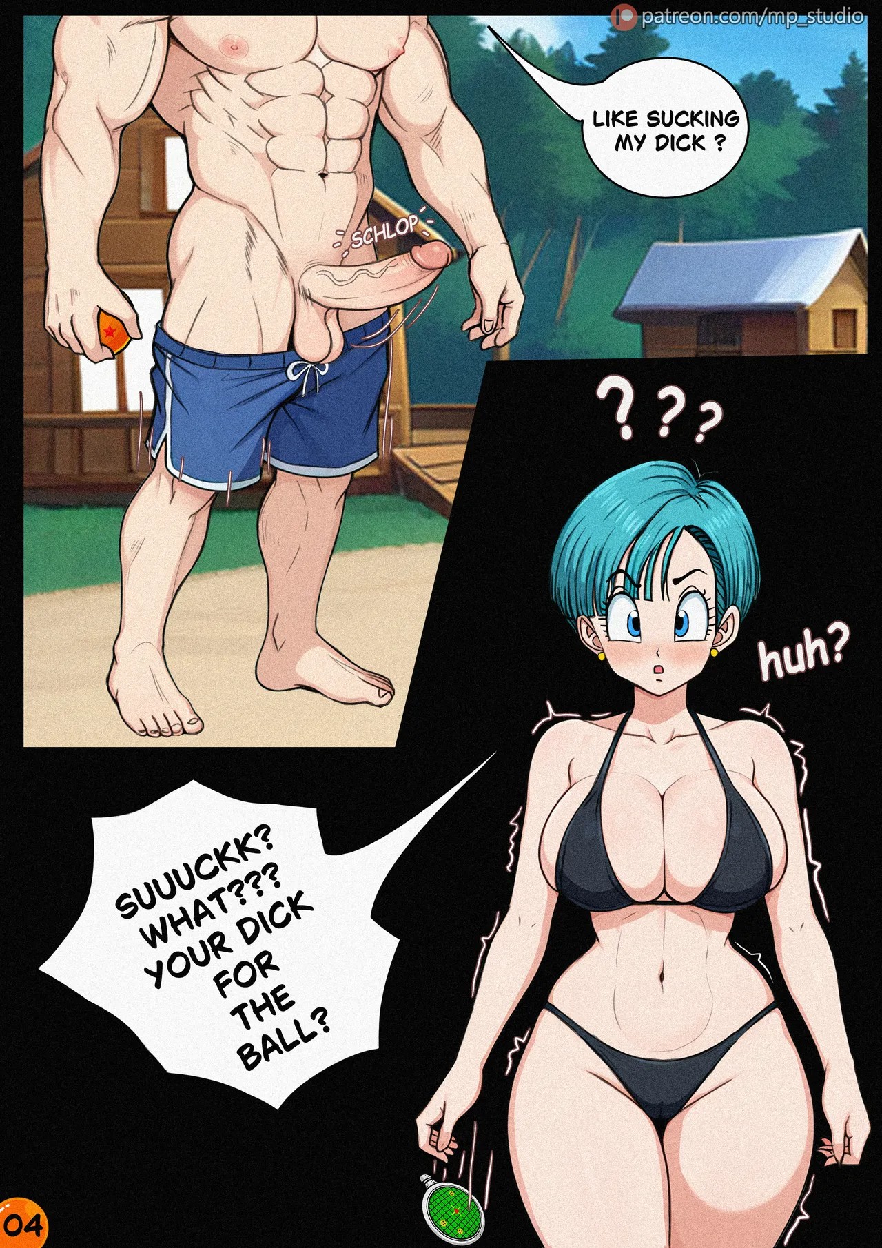 Majin Bulma Porn Comics english 05