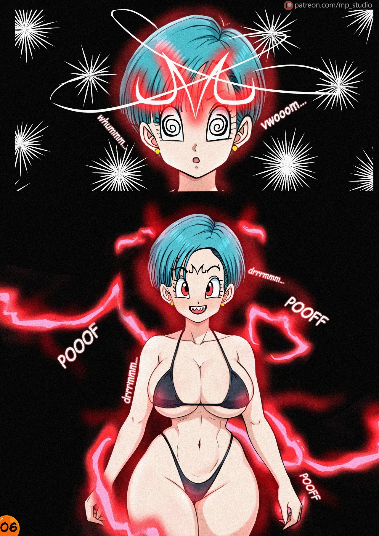 Majin Bulma Porn Comics english 07