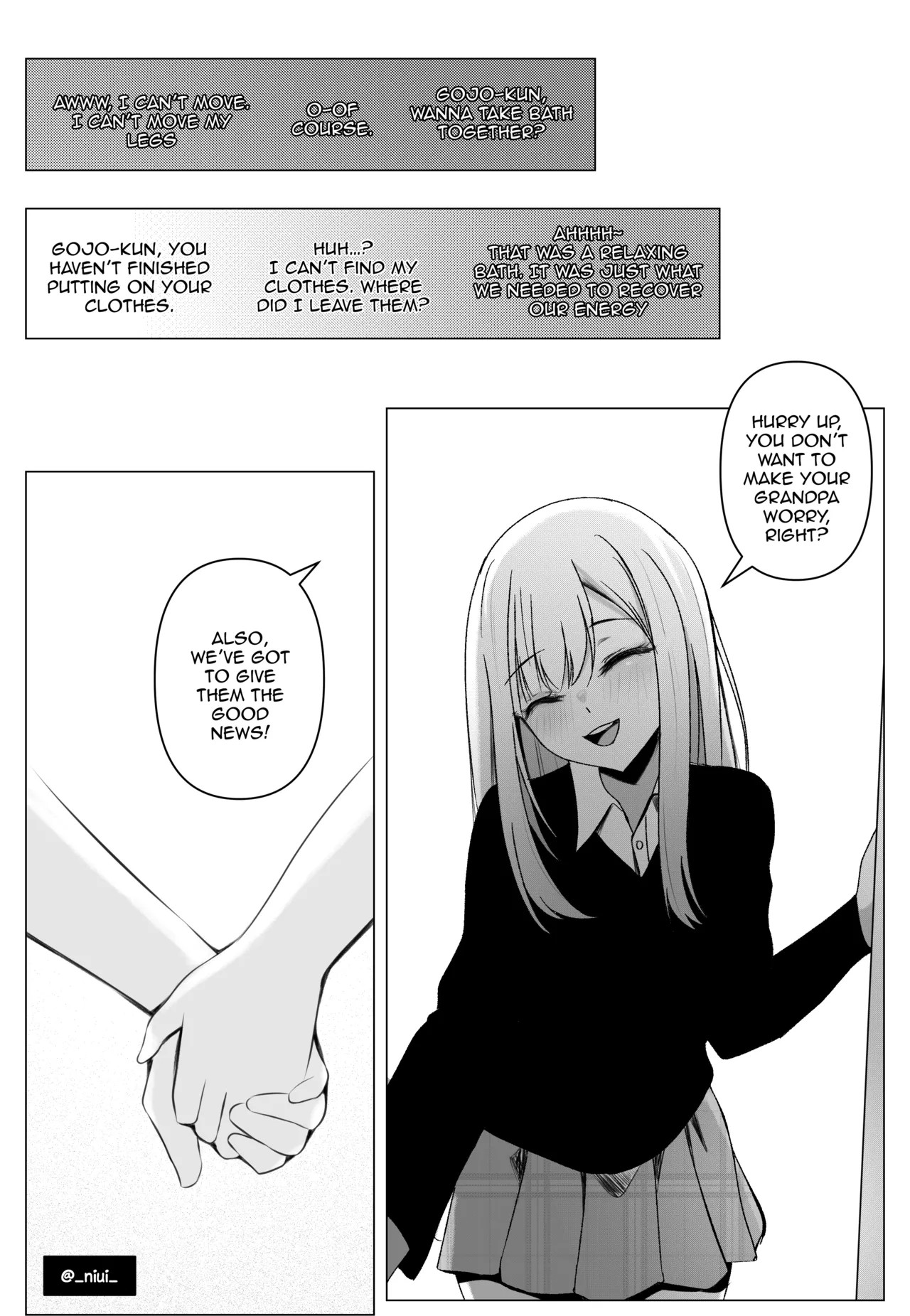 Marin x Gojo By Niui  Porn Comics english 23