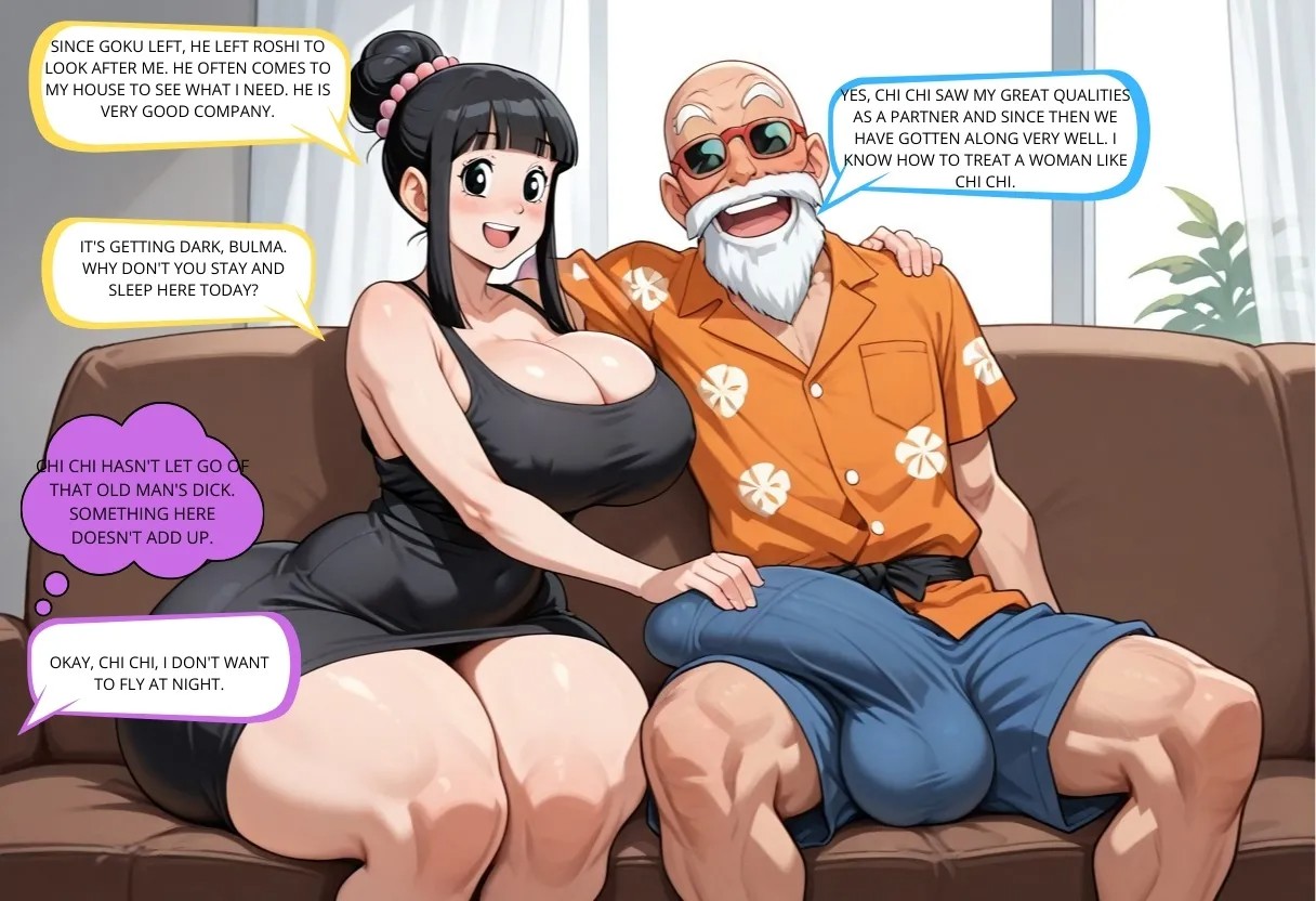 Master Roshi & Bulma Porn Comics english 08