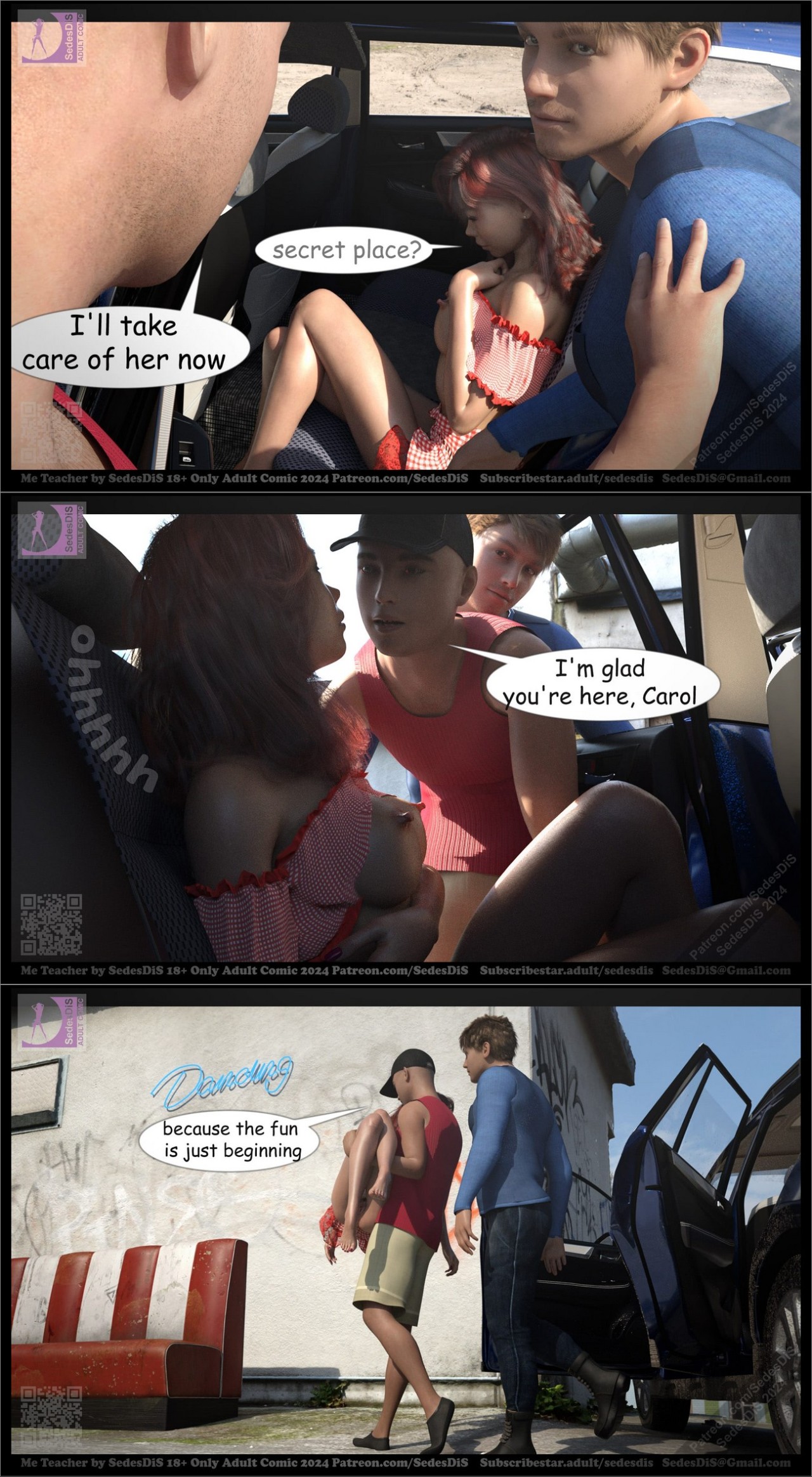 Me Teacher By SedesDiS Part 2 Porn Comics english 02