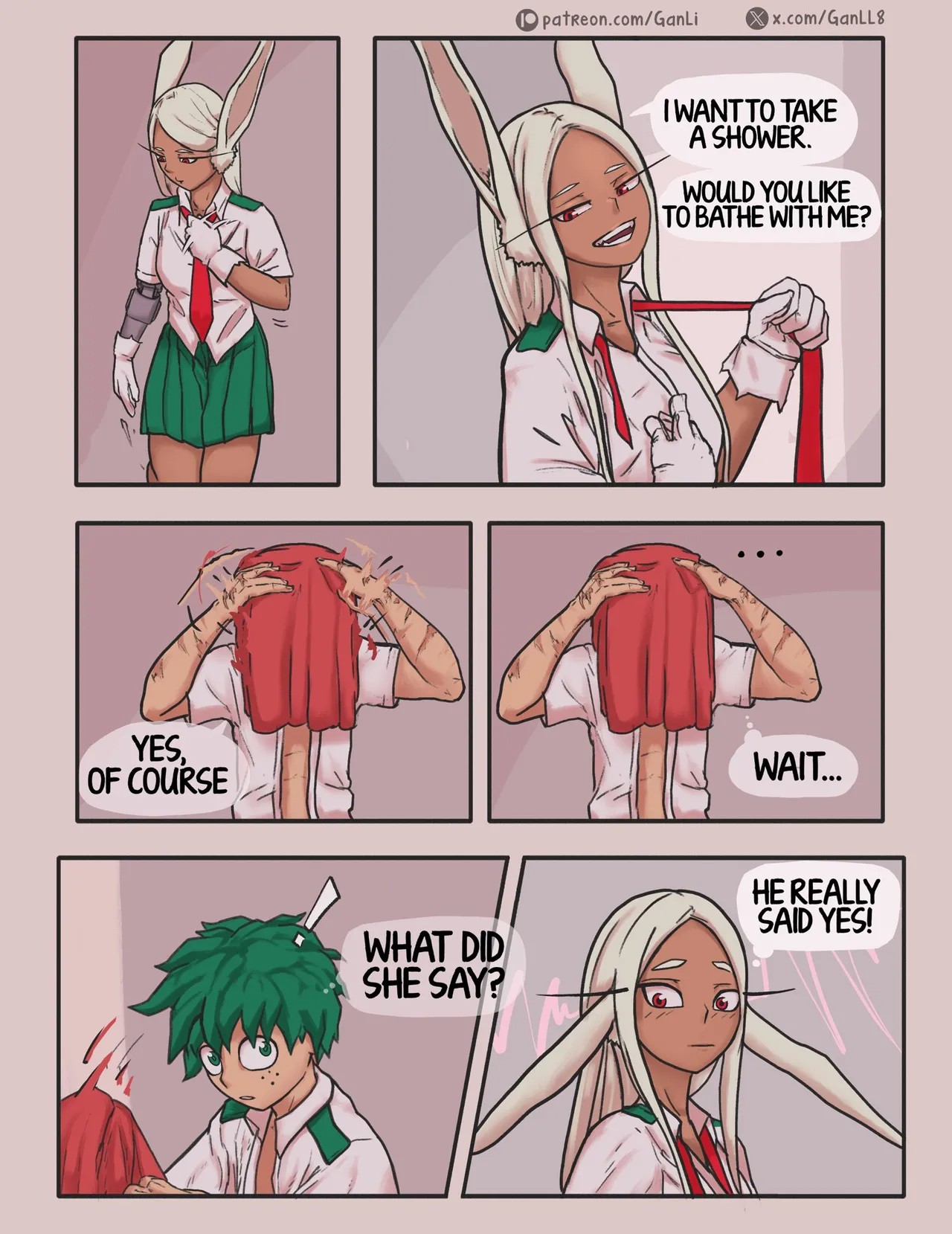 Mirko X Deku By Ganli Porn Comics english 05