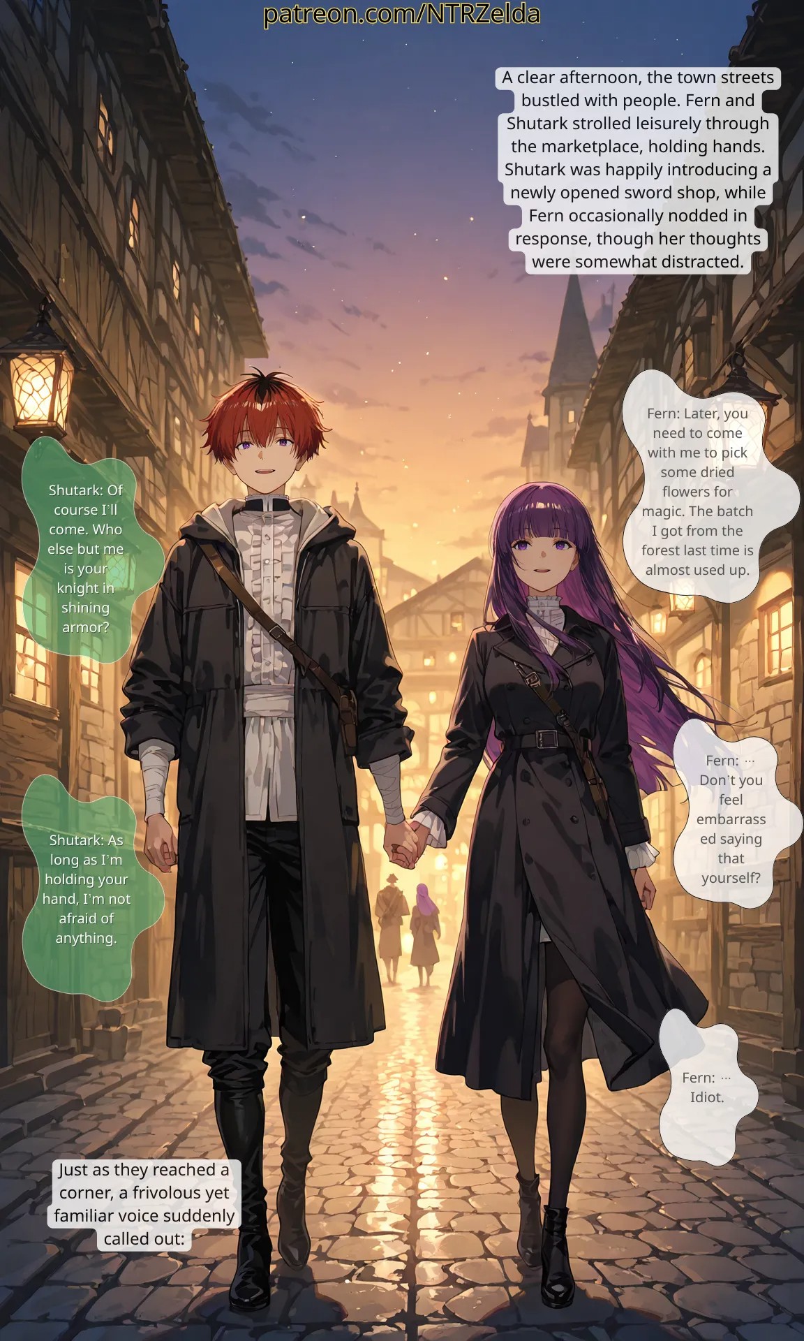 Missing Pages #006: Fern's Reason For Being Late Porn Comics english 02