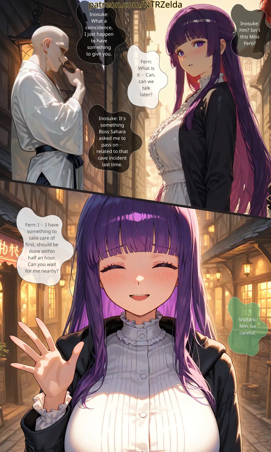 Missing Pages #006: Fern's Reason For Being Late Porn Comics english 03