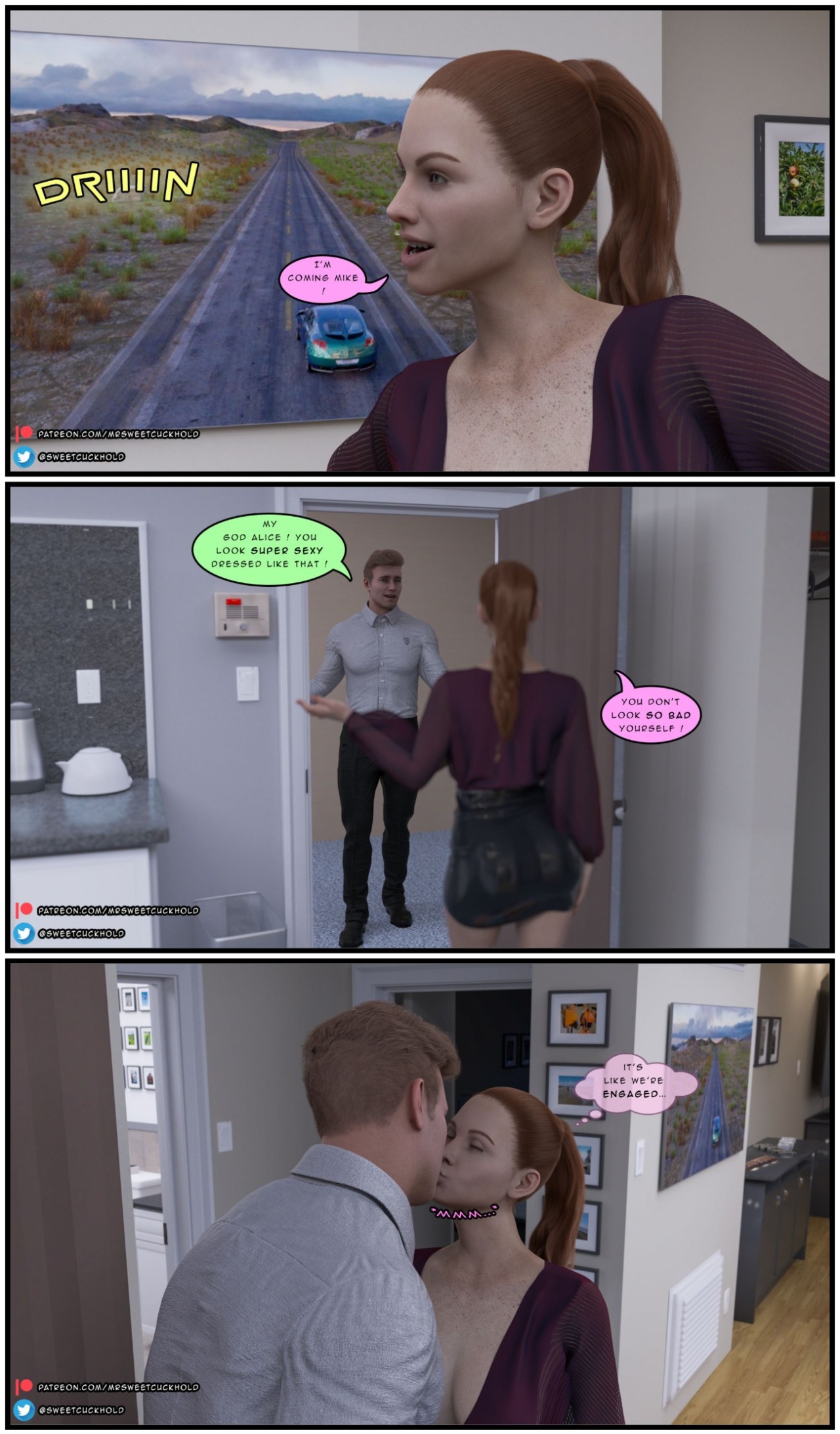 Much Bigger Than My Boyfriend Part 4 Porn Comics english 17