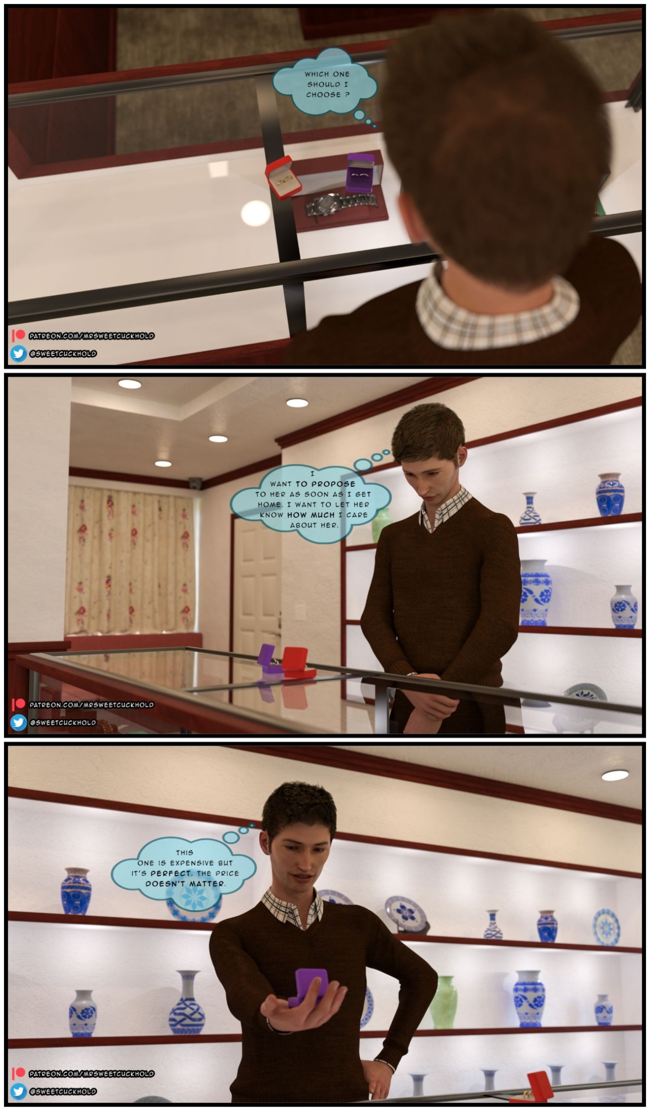 Much Bigger Than My Boyfriend Part 4 Porn Comics english 45