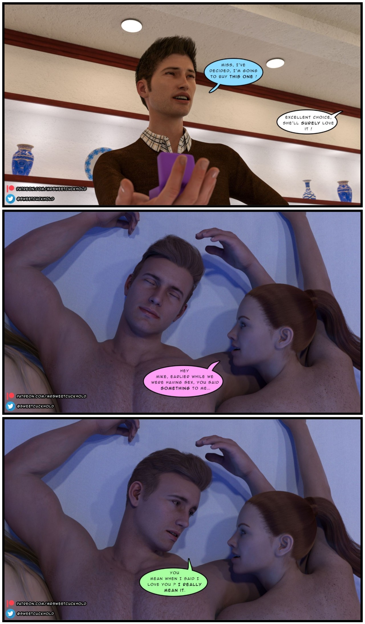 Much Bigger Than My Boyfriend Part 4 Porn Comics english 46