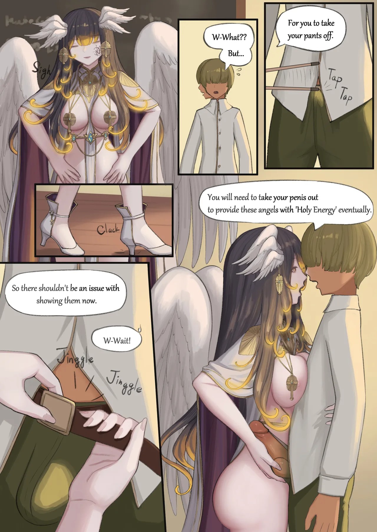 My Holy Magic Teacher Wants My Cum! Porn Comics english 06